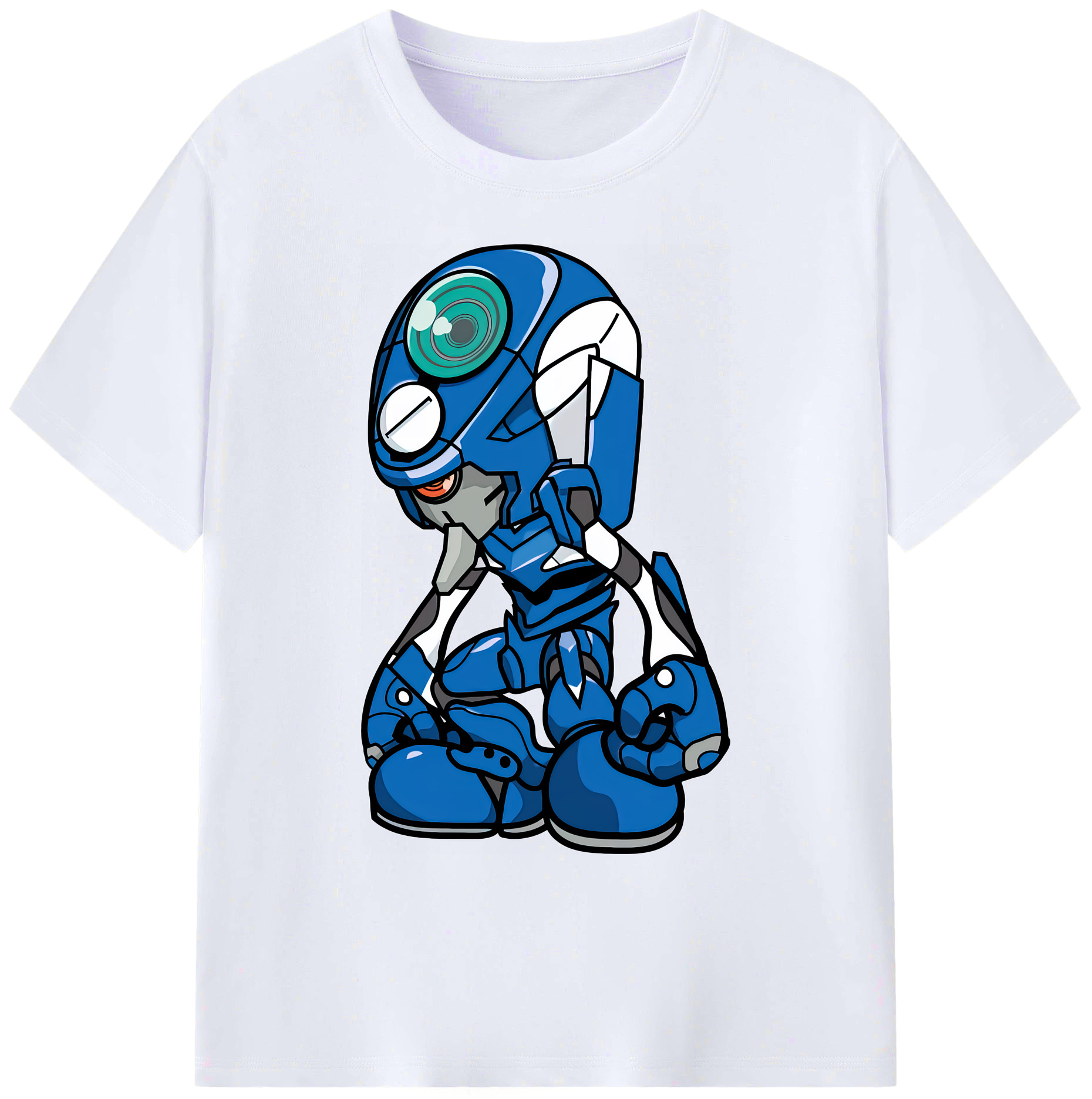（画像用） EVA 新世紀エヴァンゲリオン 綿100％ メンズ半袖Tシャツ｜肌触りやわらか＆通気性