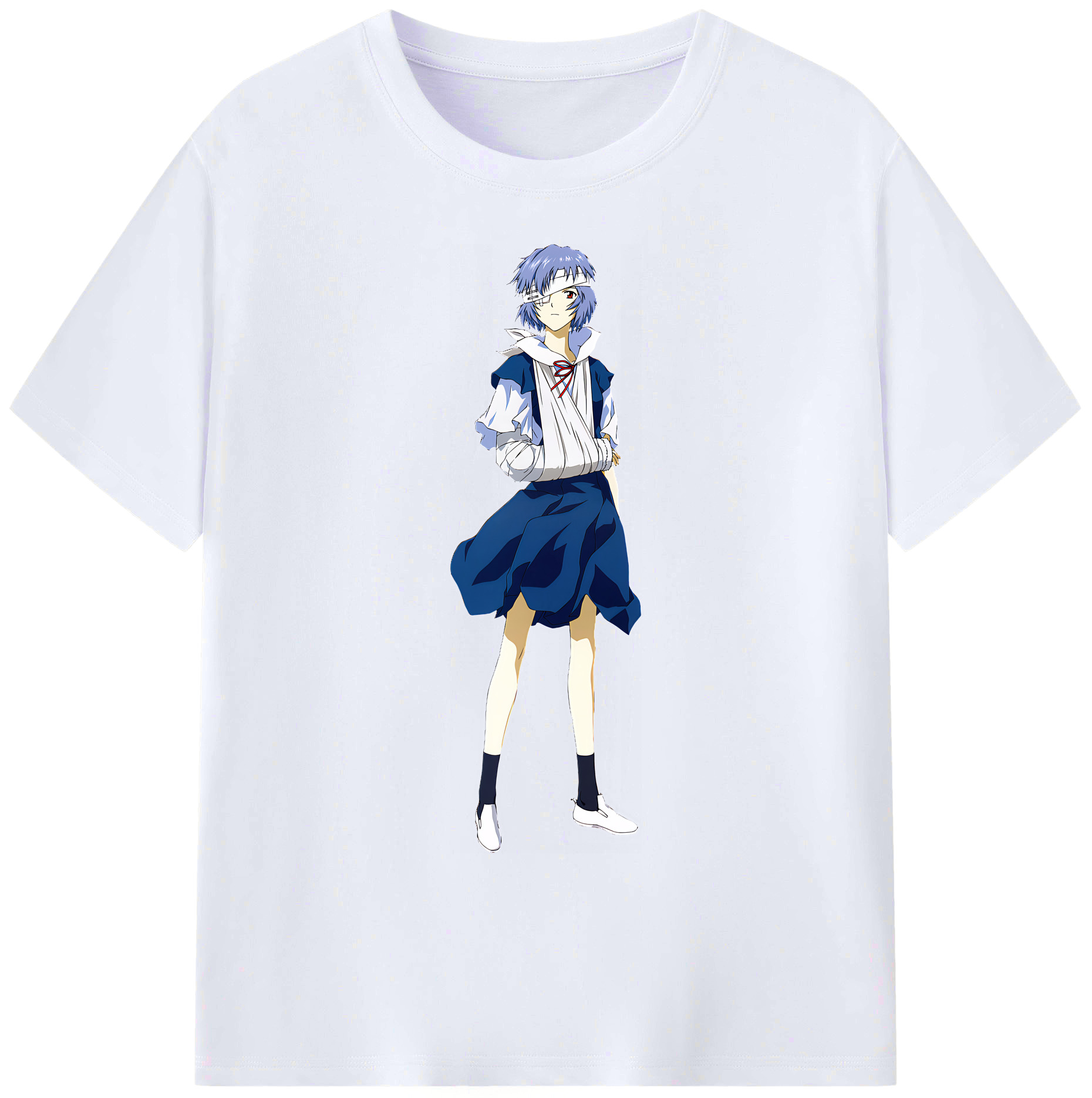 （画像用） EVA 新世紀エヴァンゲリオン 綿100％ メンズ半袖Tシャツ｜肌触りやわらか＆通気性