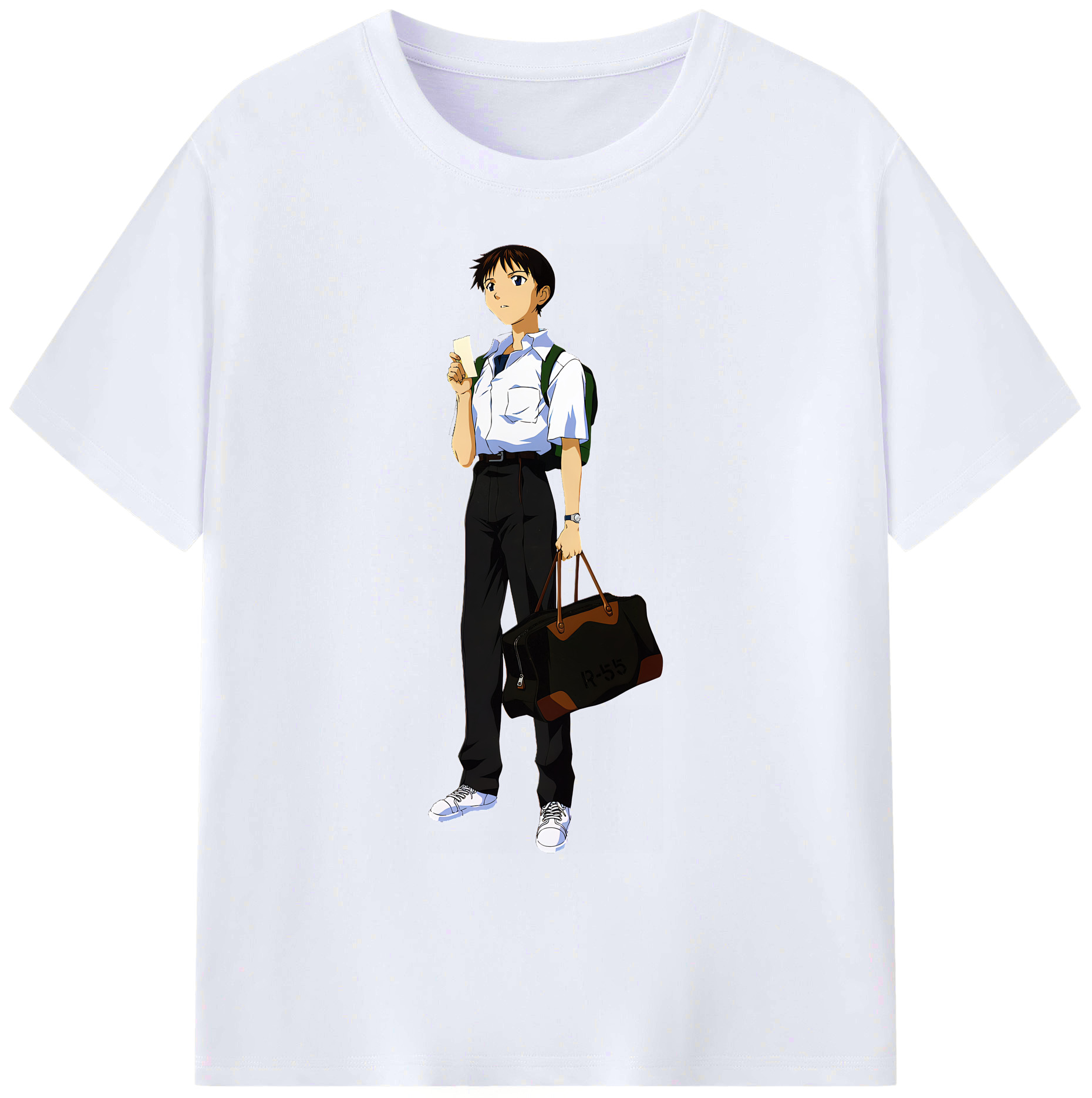 （画像用） EVA 新世紀エヴァンゲリオン 綿100％ メンズ半袖Tシャツ｜肌触りやわらか＆通気性