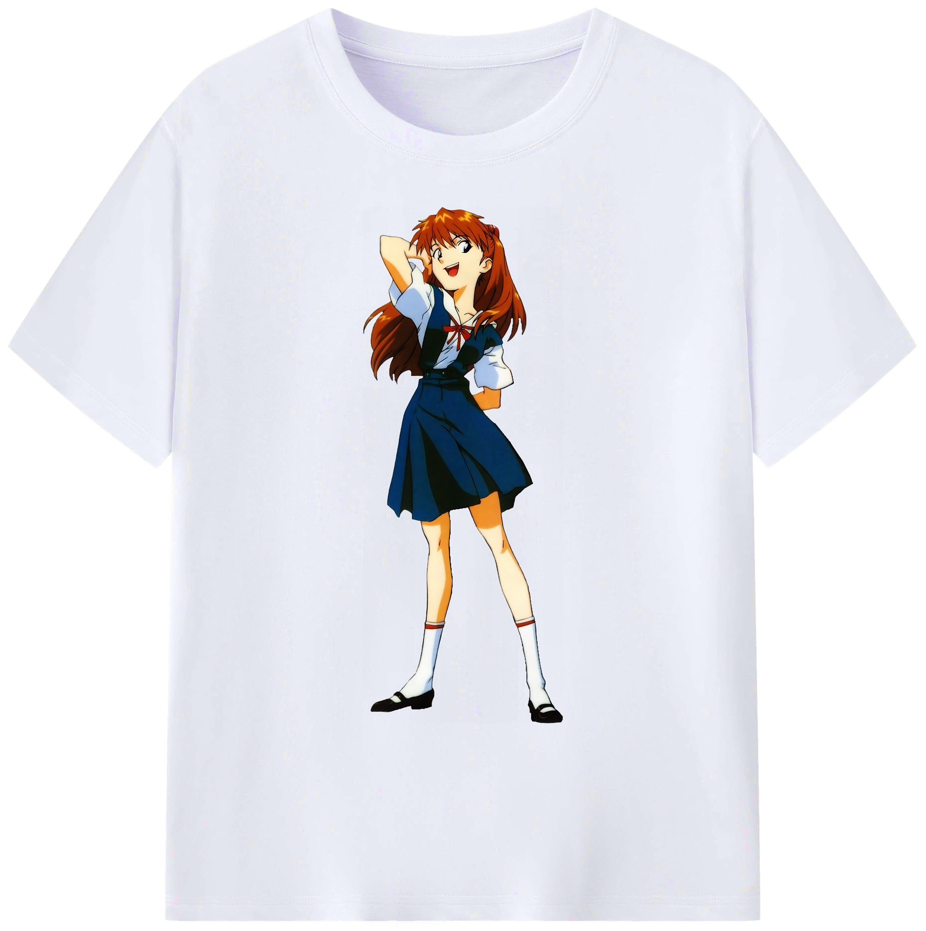 （画像用） EVA 新世紀エヴァンゲリオン 綿100％ メンズ半袖Tシャツ｜肌触りやわらか＆通気性