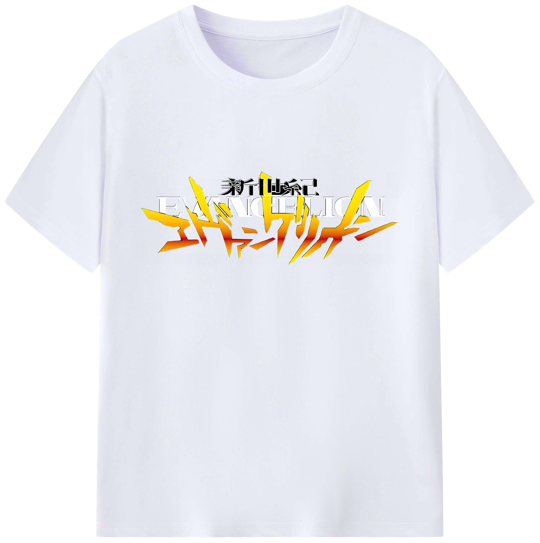 （画像用） EVA 新世紀エヴァンゲリオン 綿100％ メンズ半袖Tシャツ｜肌触りやわらか＆通気性