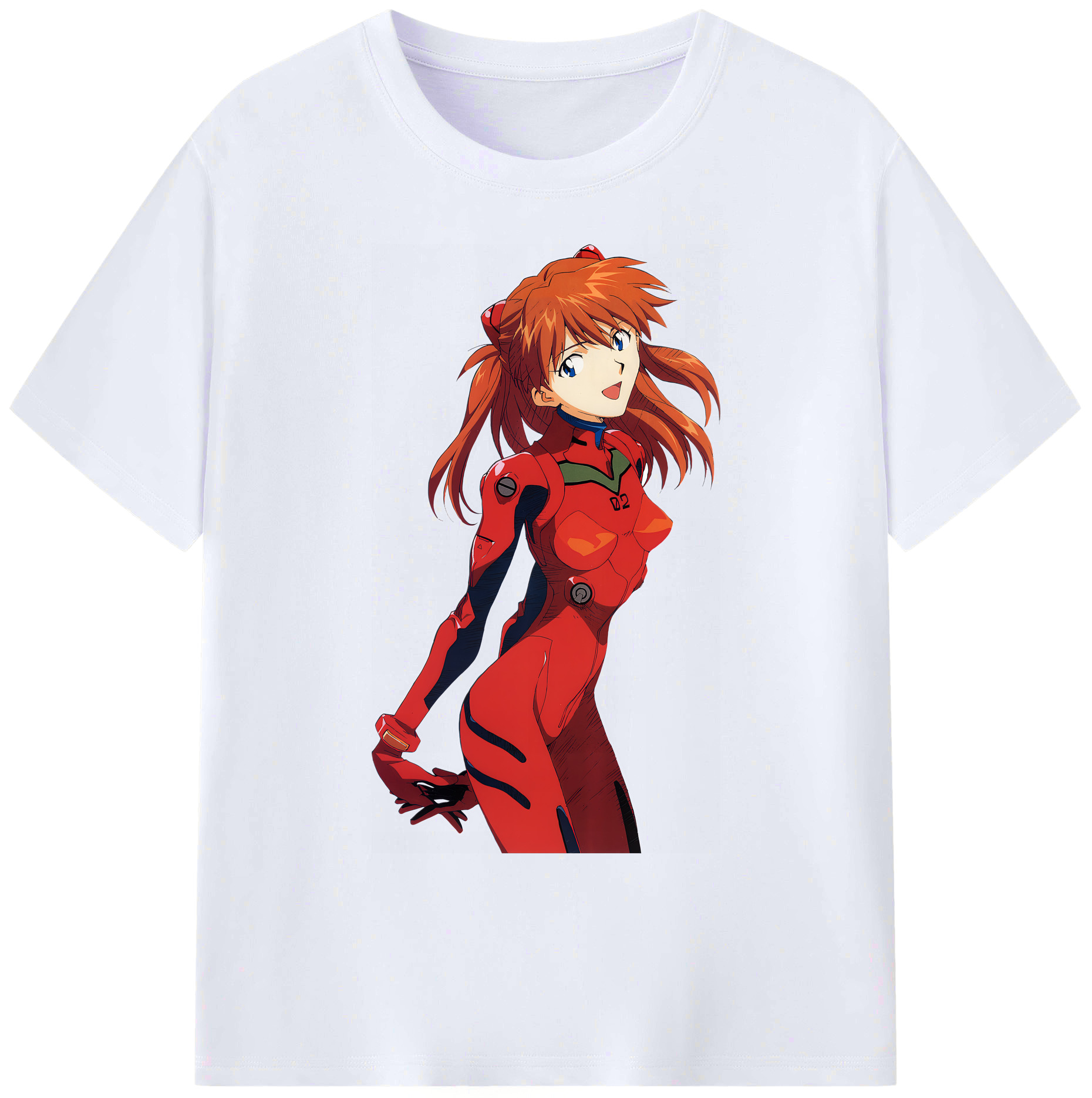 （画像用） EVA 新世紀エヴァンゲリオン 綿100％ メンズ半袖Tシャツ｜肌触りやわらか＆通気性