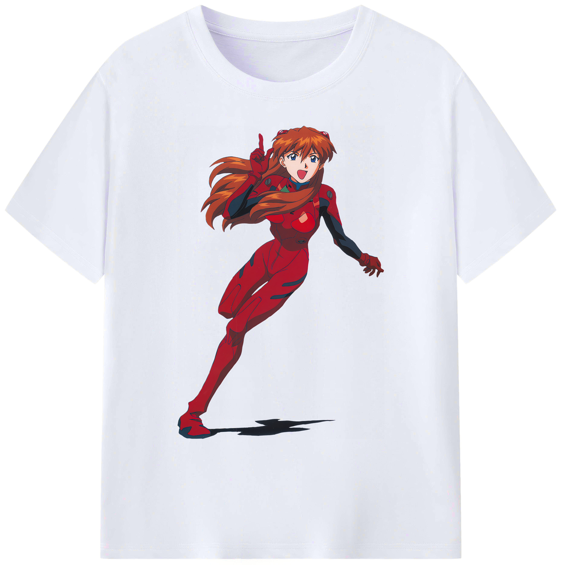 （画像用） EVA 新世紀エヴァンゲリオン 綿100％ メンズ半袖Tシャツ｜肌触りやわらか＆通気性