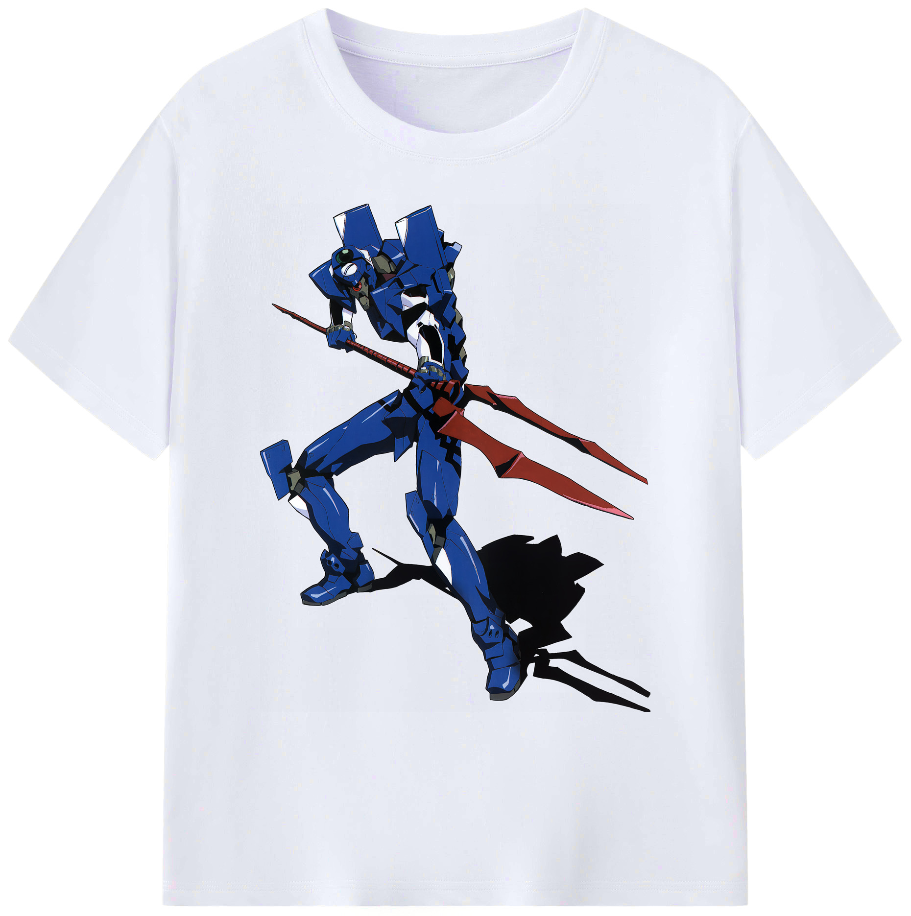 （画像用） EVA 新世紀エヴァンゲリオン 綿100％ メンズ半袖Tシャツ｜肌触りやわらか＆通気性