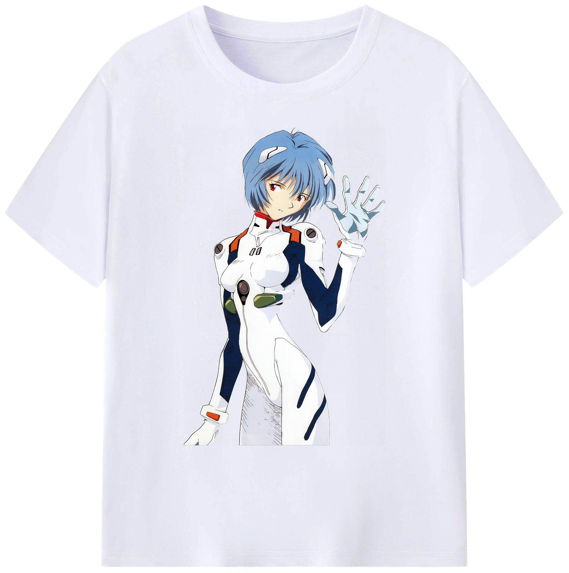 （画像用） EVA 新世紀エヴァンゲリオン 綿100％ メンズ半袖Tシャツ｜肌触りやわらか＆通気性