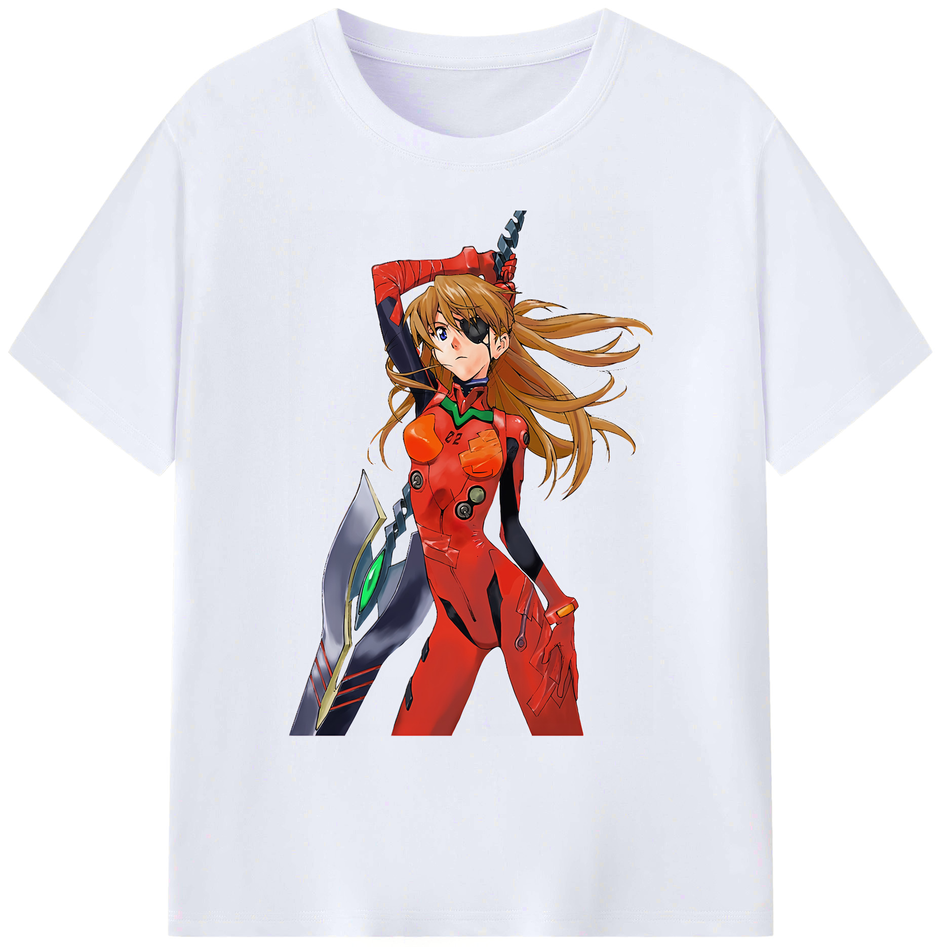 （画像用） EVA 新世紀エヴァンゲリオン 綿100％ メンズ半袖Tシャツ｜肌触りやわらか＆通気性