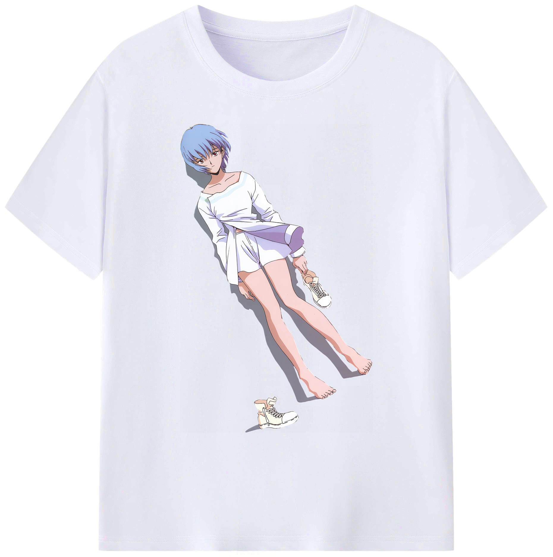 （画像用） EVA 新世紀エヴァンゲリオン 綿100％ メンズ半袖Tシャツ｜肌触りやわらか＆通気性