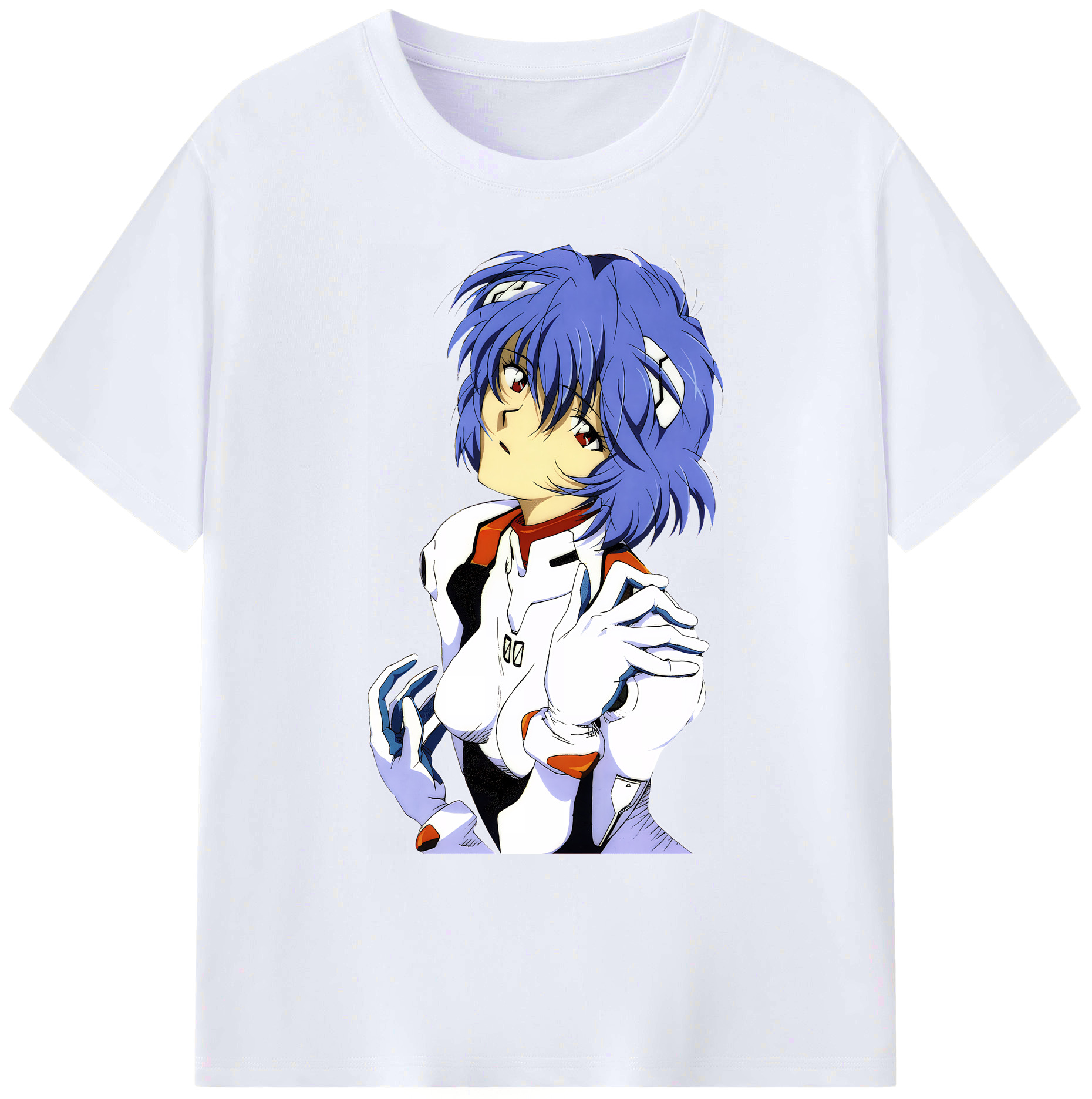 （画像用） EVA 新世紀エヴァンゲリオン 綿100％ メンズ半袖Tシャツ｜肌触りやわらか＆通気性