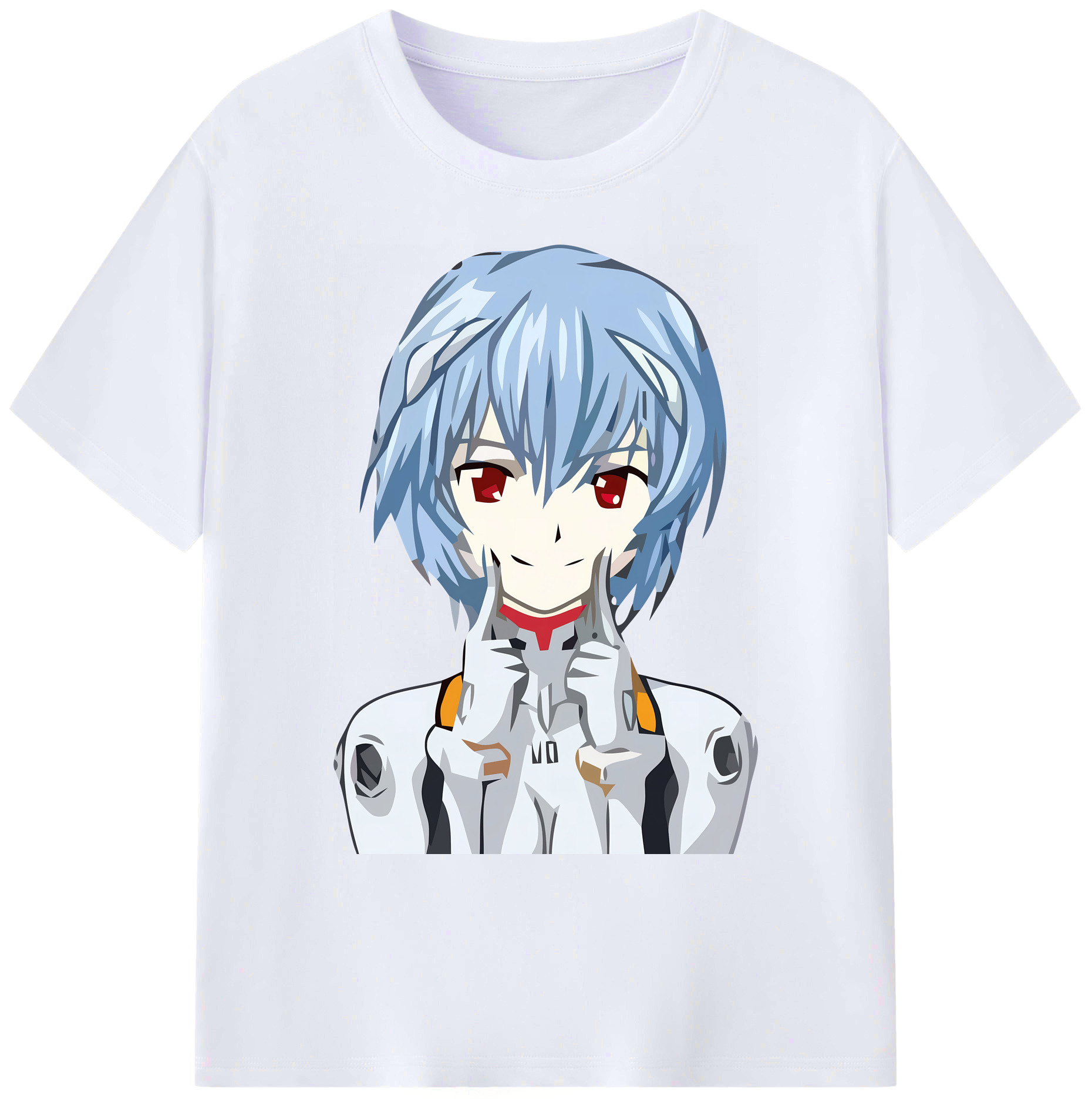 （画像用） EVA 新世紀エヴァンゲリオン 綿100％ メンズ半袖Tシャツ｜肌触りやわらか＆通気性