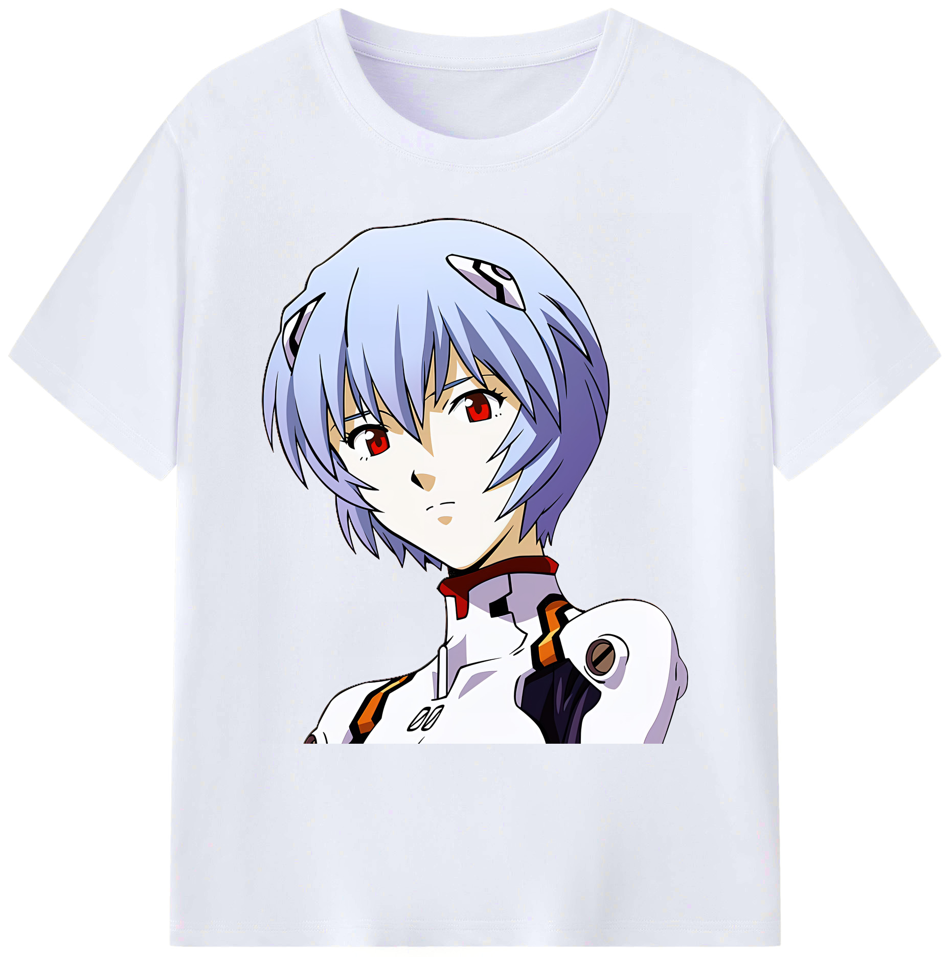 （画像用） EVA 新世紀エヴァンゲリオン 綿100％ メンズ半袖Tシャツ｜肌触りやわらか＆通気性