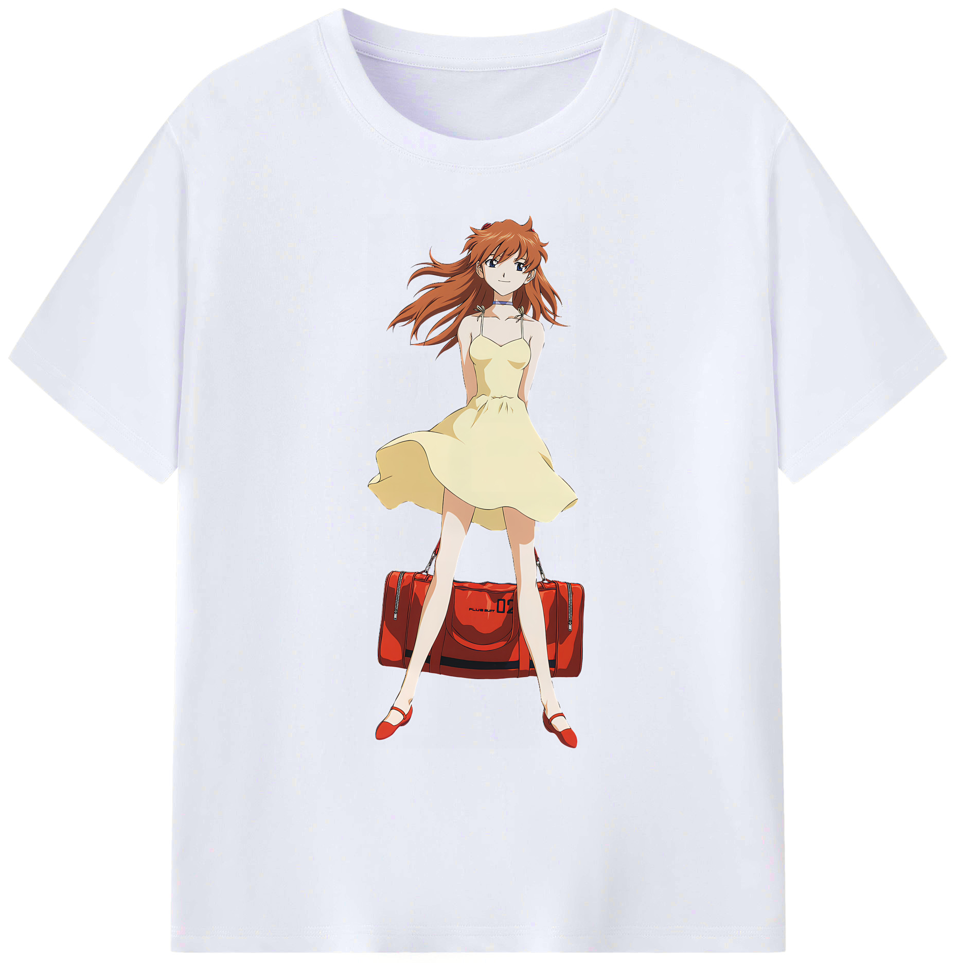 （画像用） EVA 新世紀エヴァンゲリオン 綿100％ メンズ半袖Tシャツ｜肌触りやわらか＆通気性