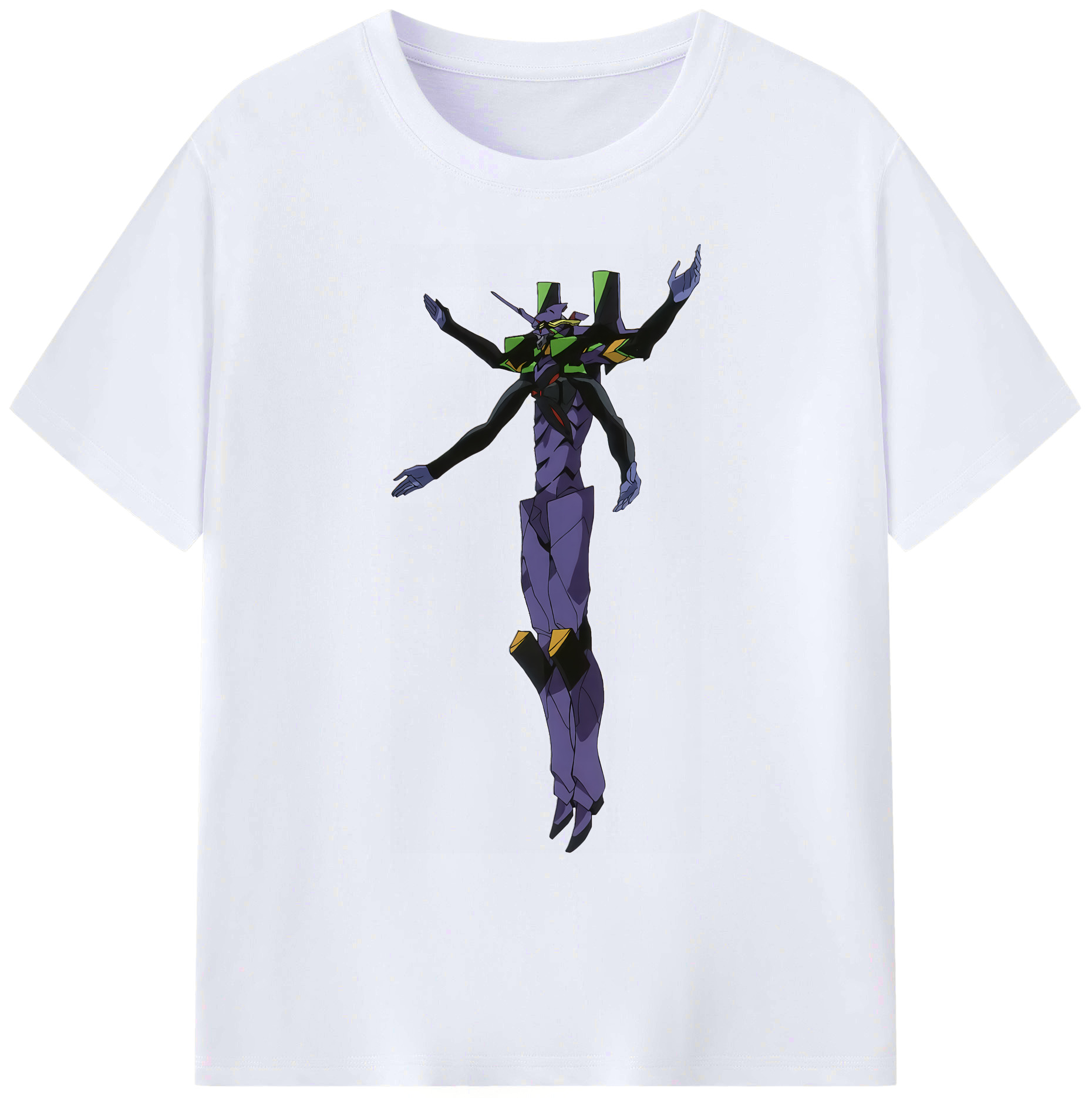 （画像用） EVA 新世紀エヴァンゲリオン 綿100％ メンズ半袖Tシャツ｜肌触りやわらか＆通気性