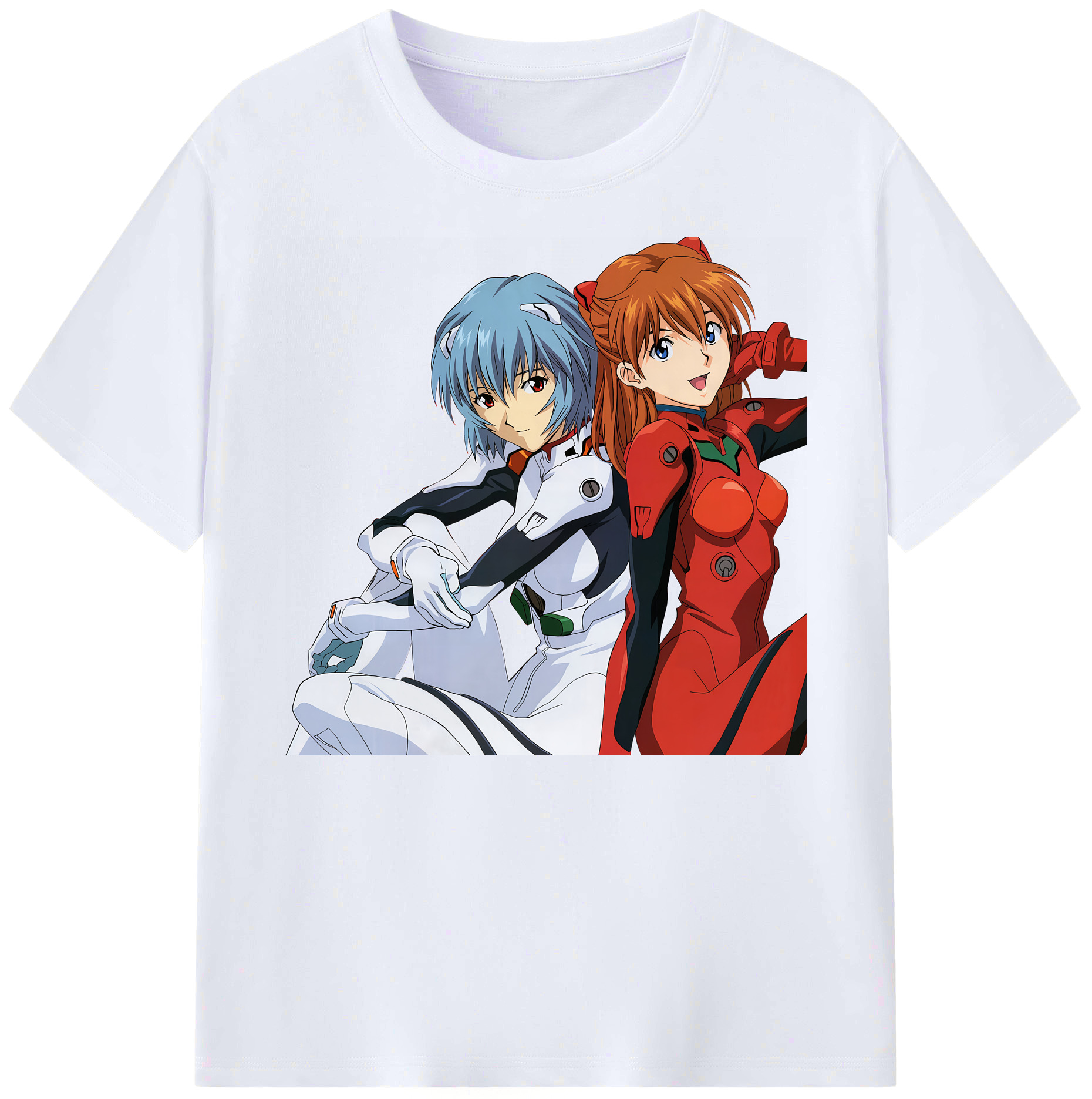 （画像用） EVA 新世紀エヴァンゲリオン 綿100％ メンズ半袖Tシャツ｜肌触りやわらか＆通気性