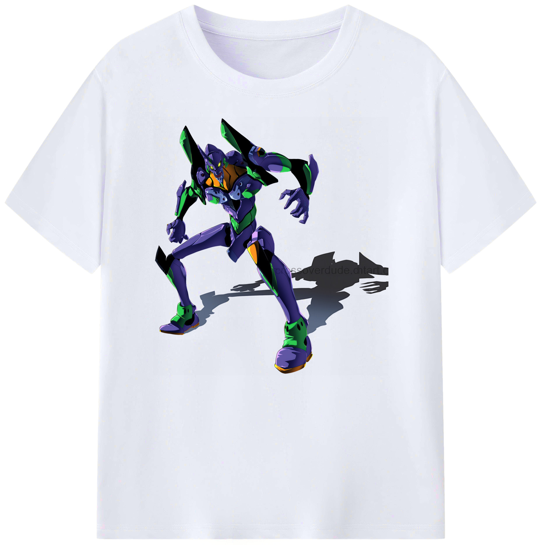 （画像用） EVA 新世紀エヴァンゲリオン 綿100％ メンズ半袖Tシャツ｜肌触りやわらか＆通気性