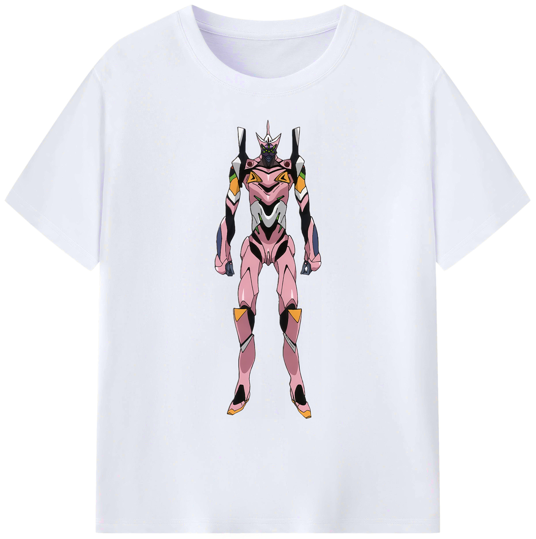 （画像用） EVA 新世紀エヴァンゲリオン 綿100％ メンズ半袖Tシャツ｜肌触りやわらか＆通気性