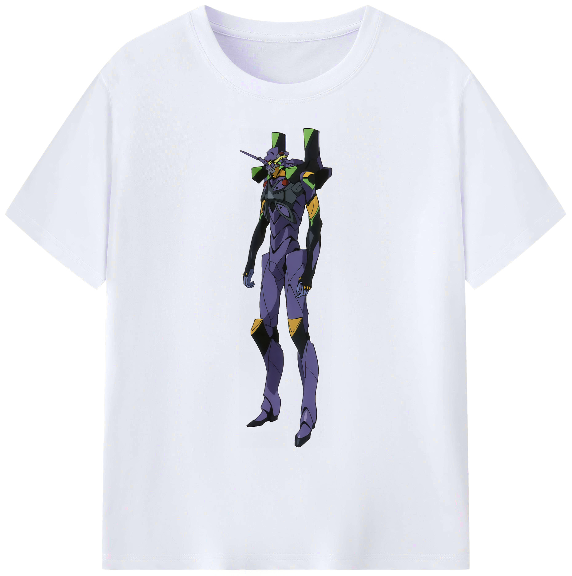 （画像用） EVA 新世紀エヴァンゲリオン 綿100％ メンズ半袖Tシャツ｜肌触りやわらか＆通気性