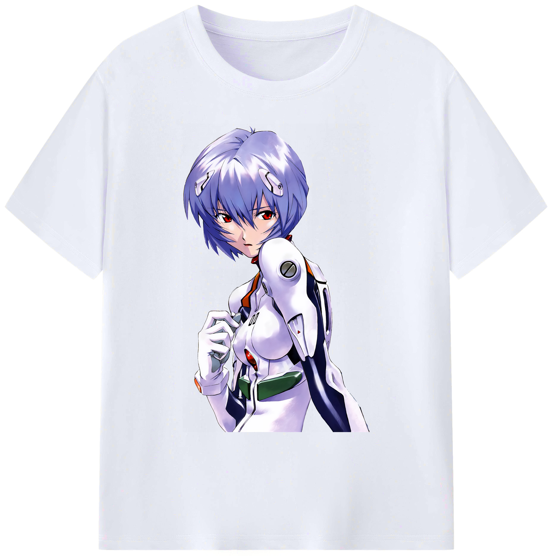 （画像用） EVA 新世紀エヴァンゲリオン 綿100％ メンズ半袖Tシャツ｜肌触りやわらか＆通気性