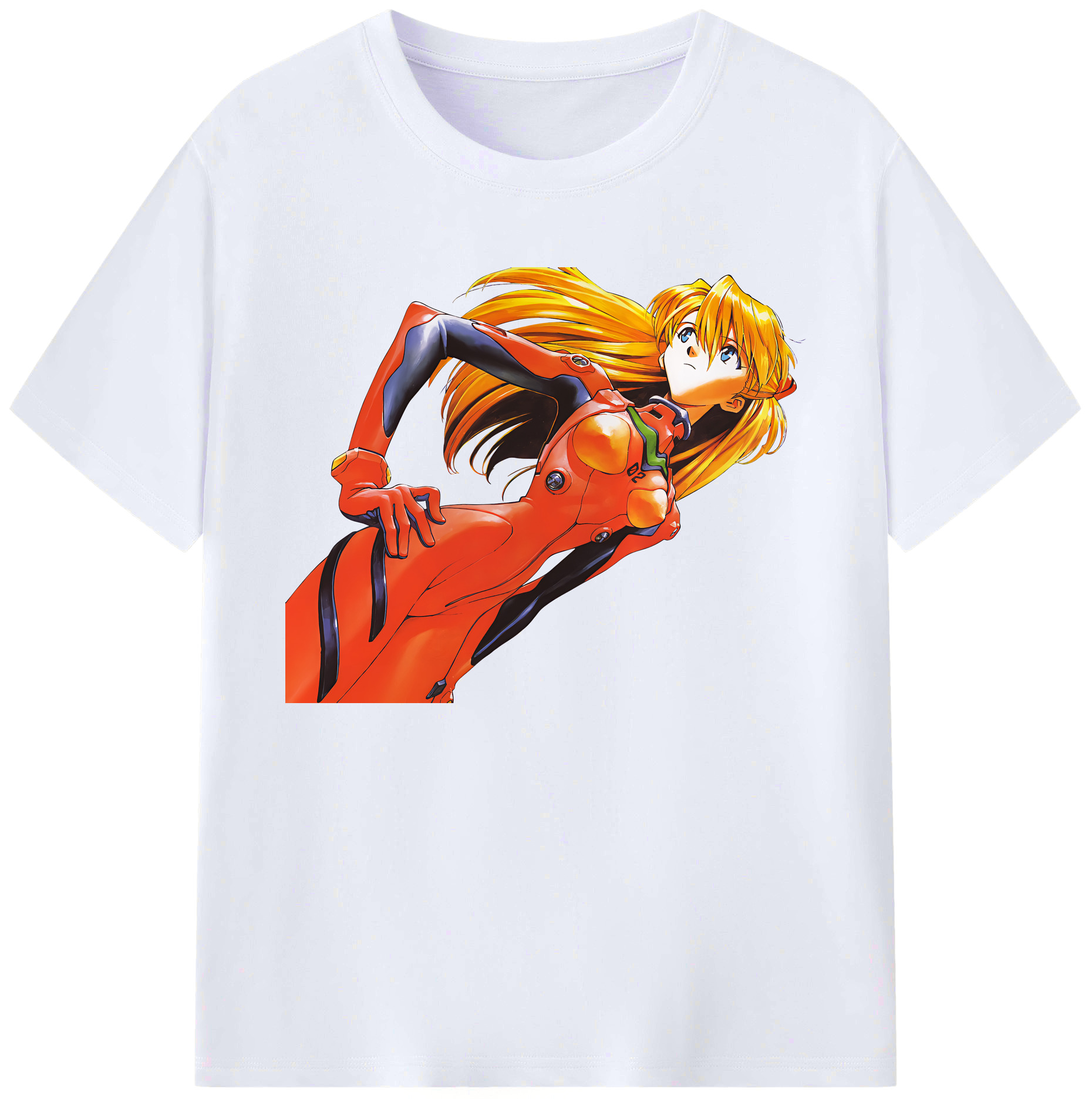 （画像用） EVA 新世紀エヴァンゲリオン 綿100％ メンズ半袖Tシャツ｜肌触りやわらか＆通気性