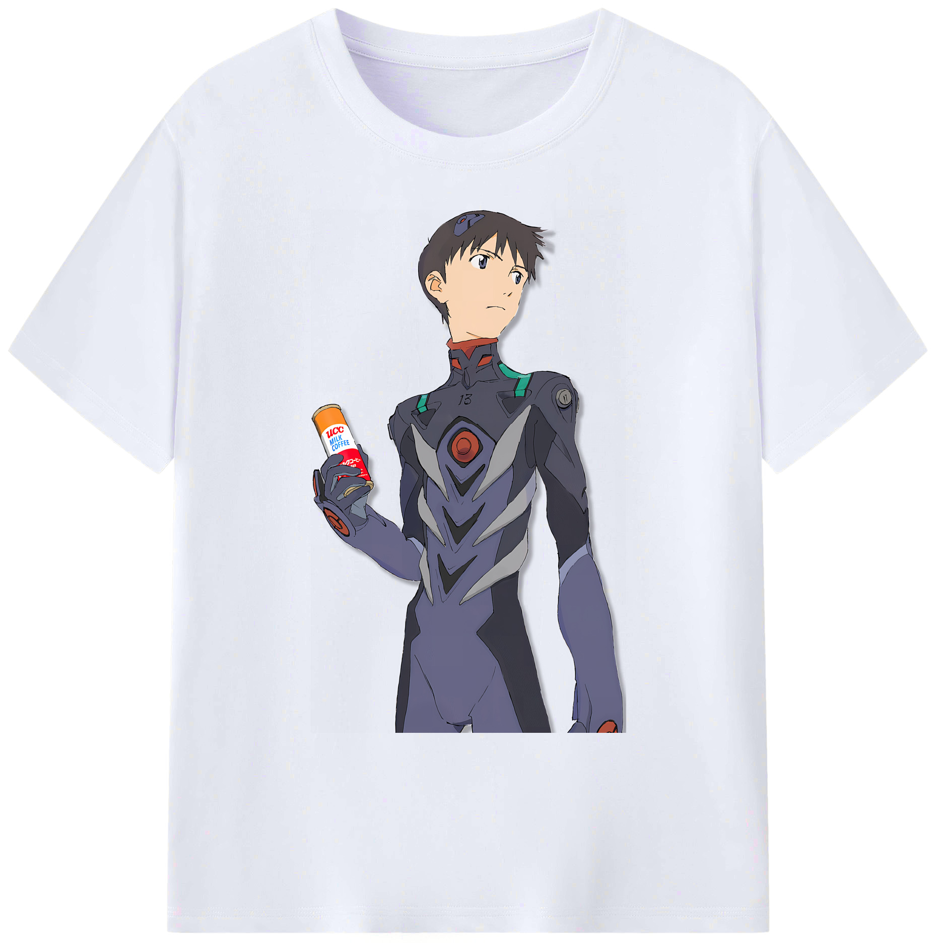 （画像用） EVA 新世紀エヴァンゲリオン 綿100％ メンズ半袖Tシャツ｜肌触りやわらか＆通気性