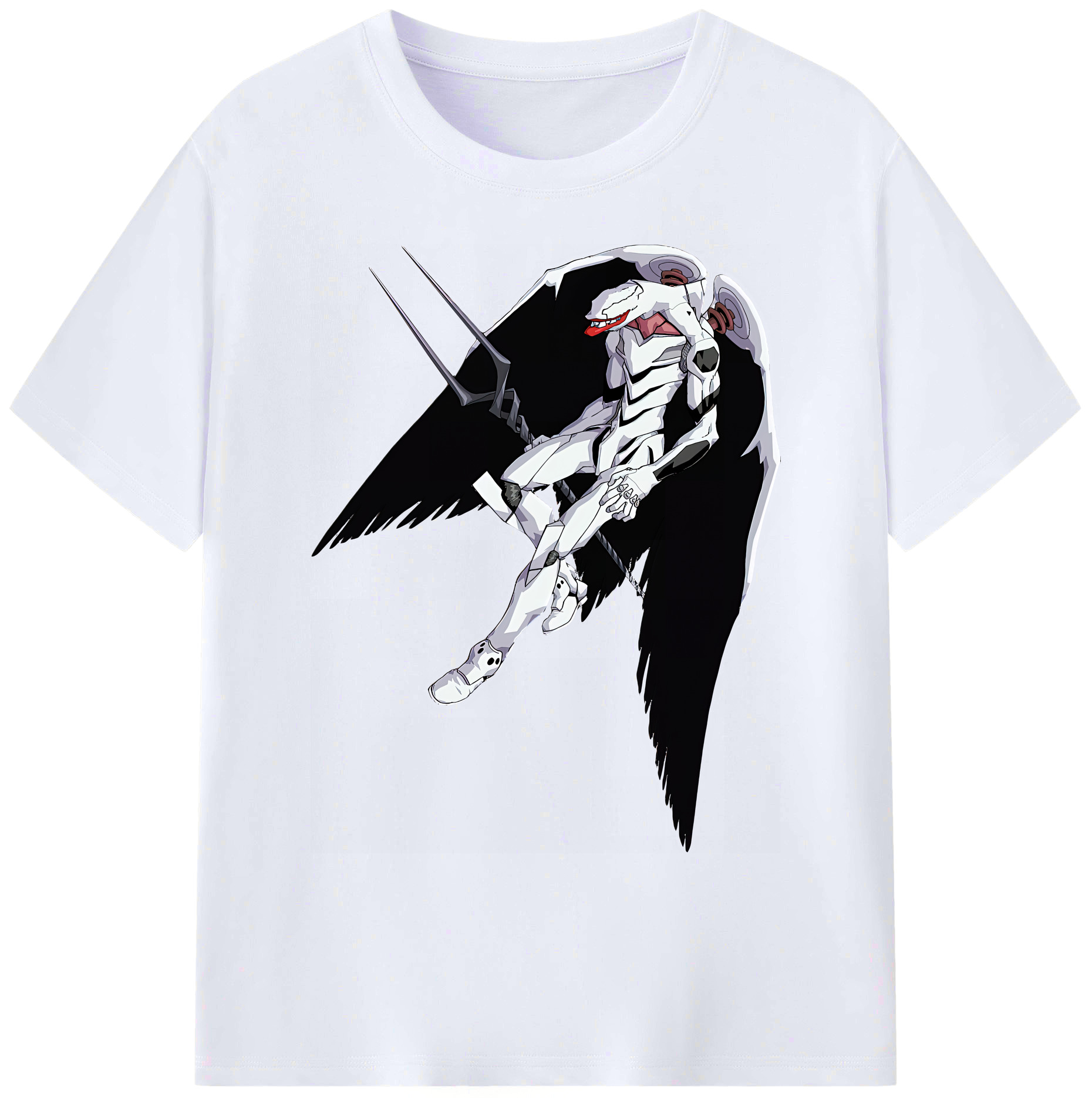 （画像用） EVA 新世紀エヴァンゲリオン 綿100％ メンズ半袖Tシャツ｜肌触りやわらか＆通気性