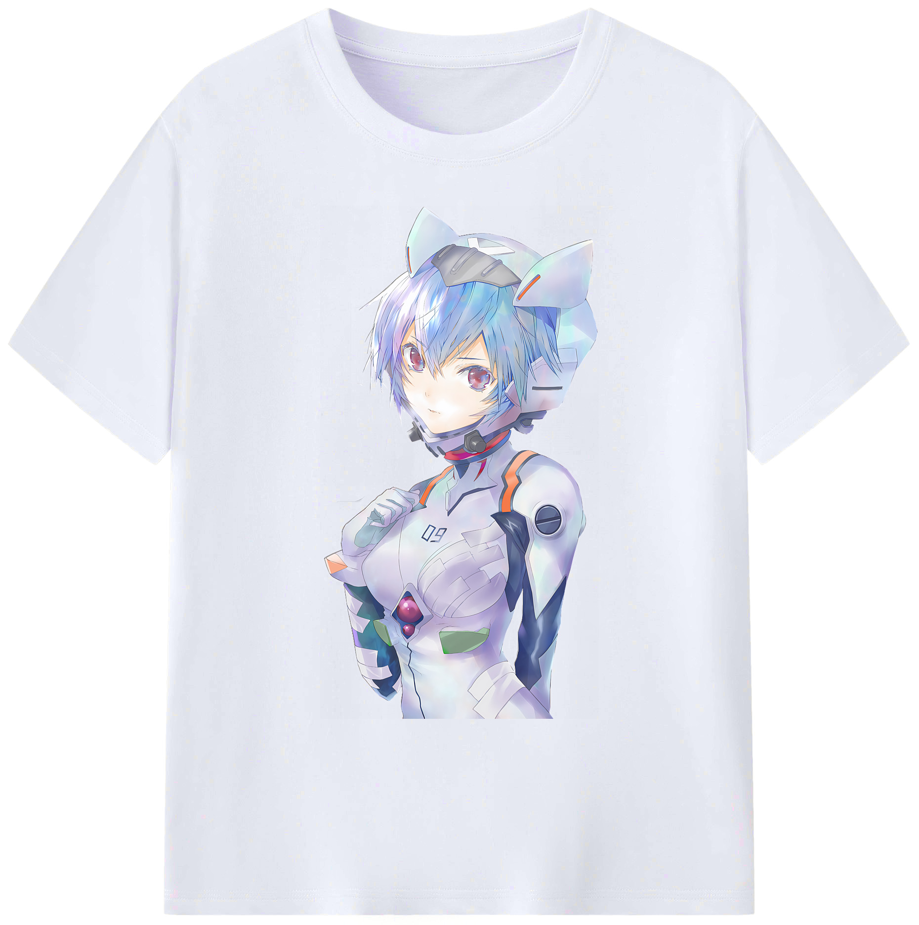 （画像用） EVA 新世紀エヴァンゲリオン 綿100％ メンズ半袖Tシャツ｜肌触りやわらか＆通気性