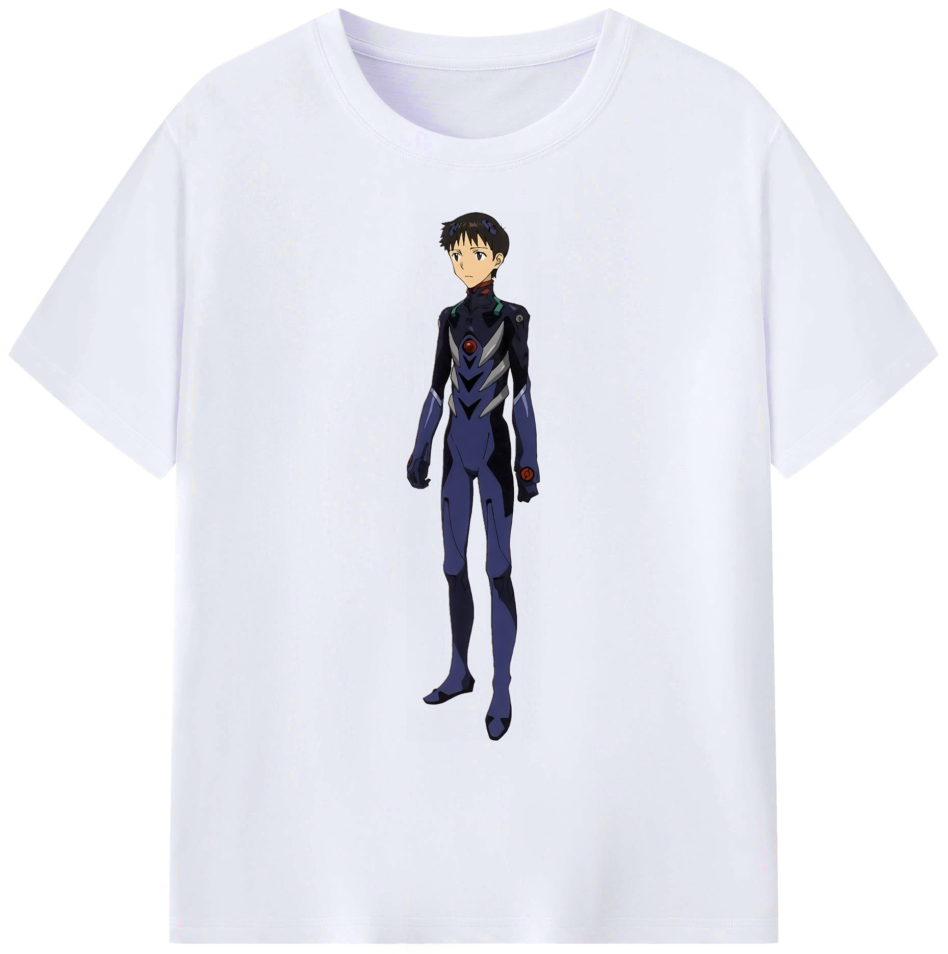 （画像用） EVA 新世紀エヴァンゲリオン 綿100％ メンズ半袖Tシャツ｜肌触りやわらか＆通気性
