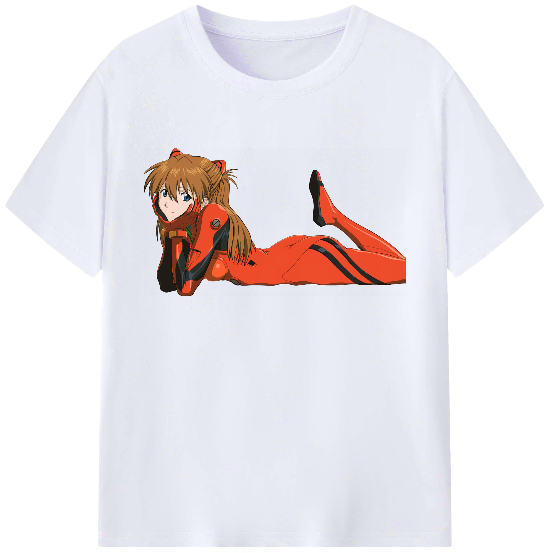 （画像用） EVA 新世紀エヴァンゲリオン 綿100％ メンズ半袖Tシャツ｜肌触りやわらか＆通気性