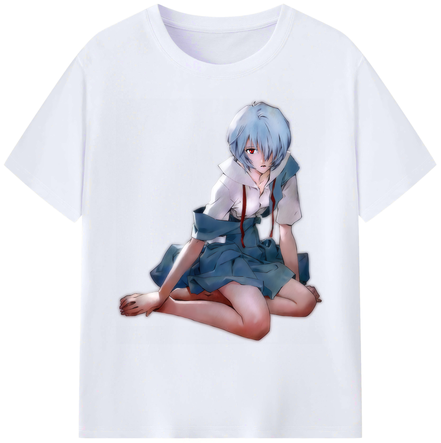 （画像用） EVA 新世紀エヴァンゲリオン 綿100％ メンズ半袖Tシャツ｜肌触りやわらか＆通気性