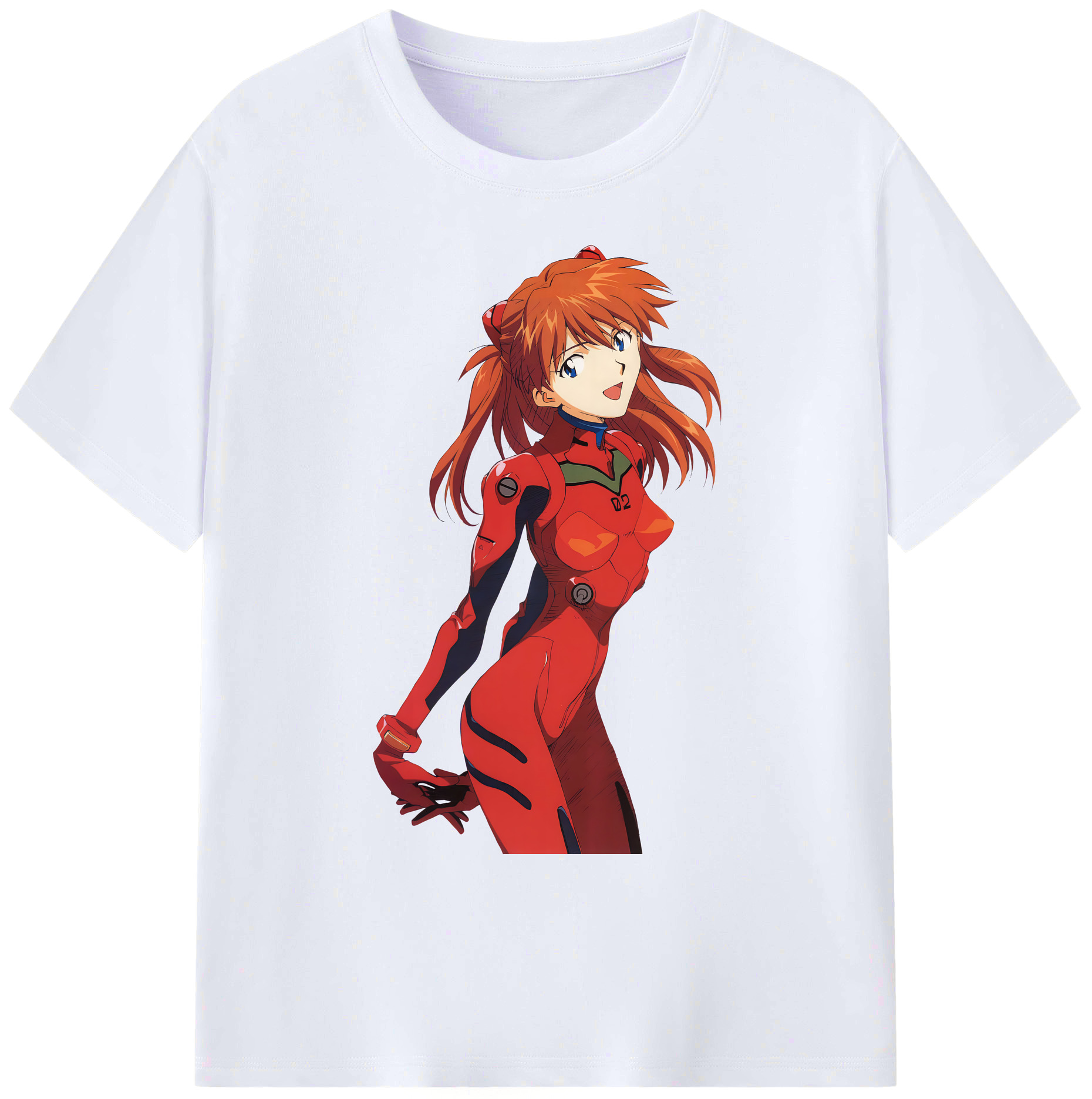 （画像用） EVA 新世紀エヴァンゲリオン 綿100％ メンズ半袖Tシャツ｜肌触りやわらか＆通気性