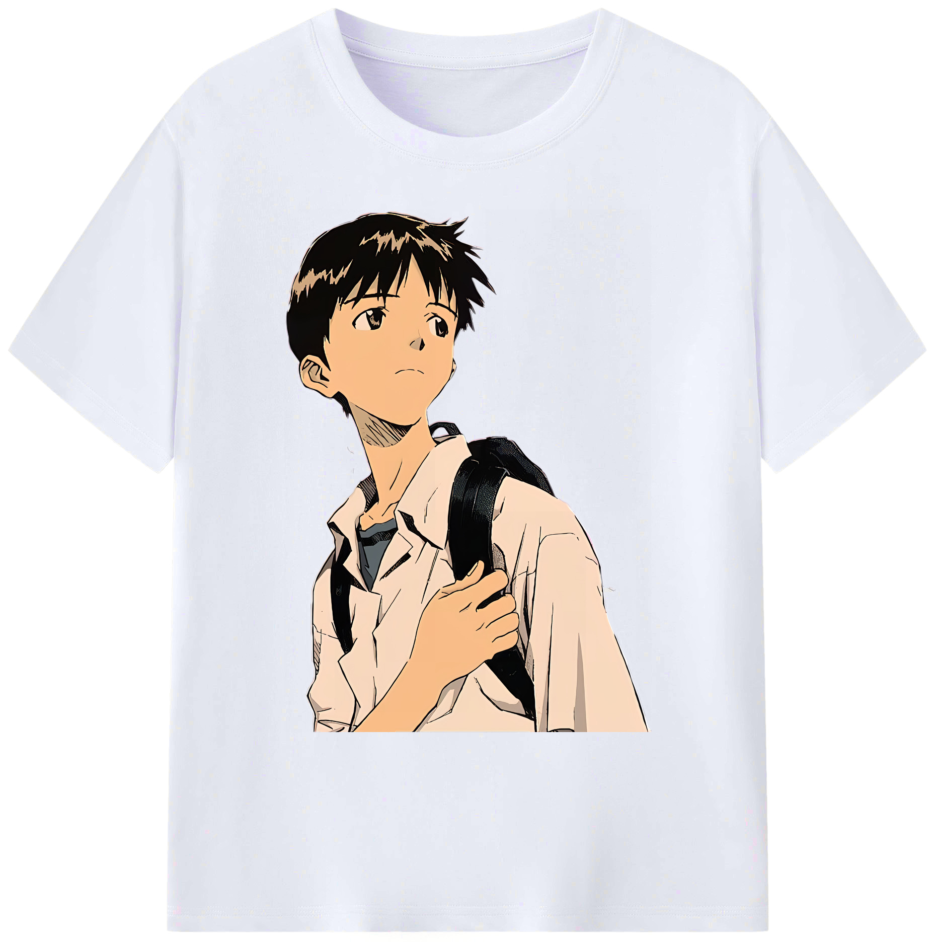 （画像用） EVA 新世紀エヴァンゲリオン 綿100％ メンズ半袖Tシャツ｜肌触りやわらか＆通気性