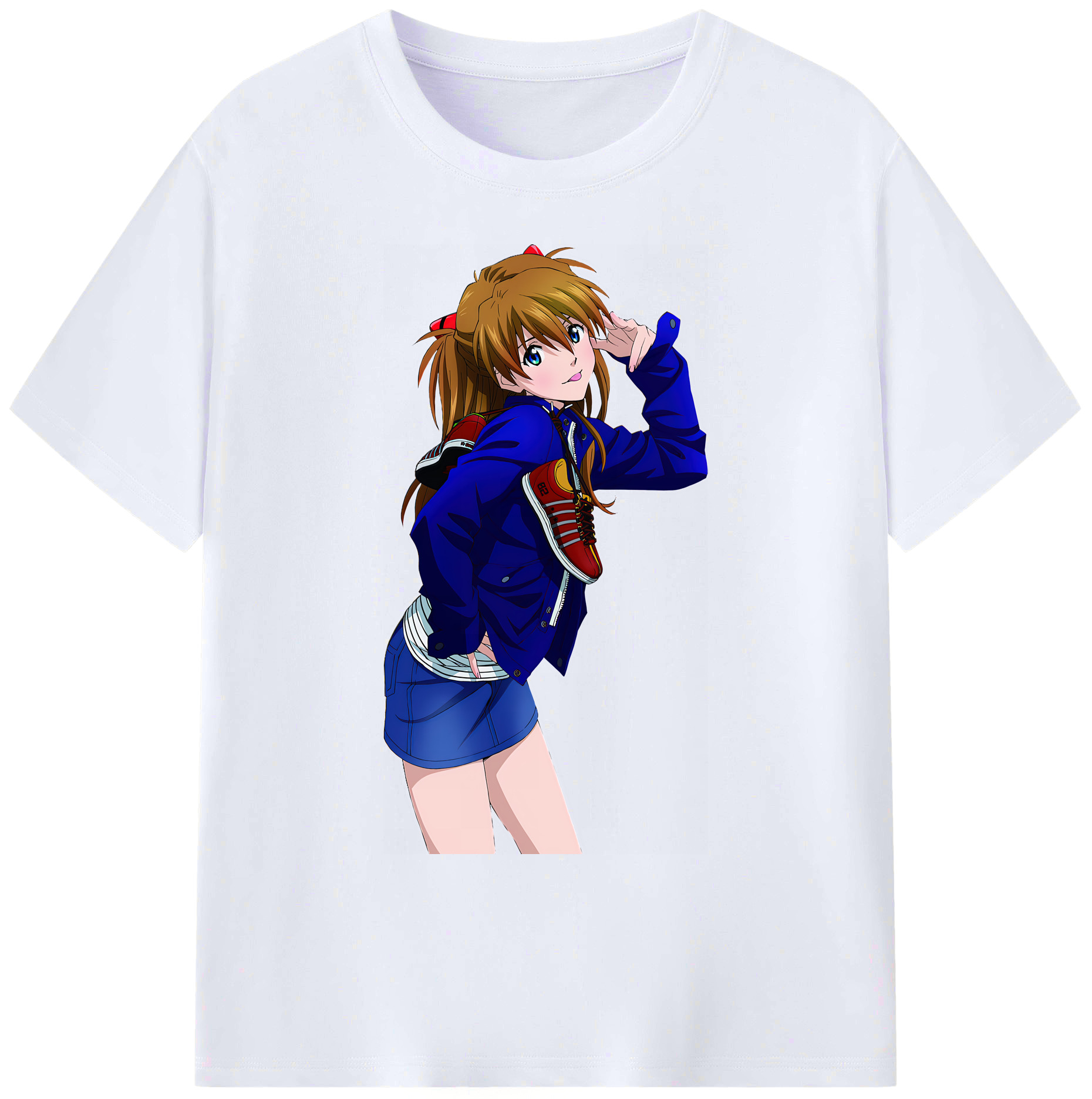 （画像用） EVA 新世紀エヴァンゲリオン 綿100％ メンズ半袖Tシャツ｜肌触りやわらか＆通気性