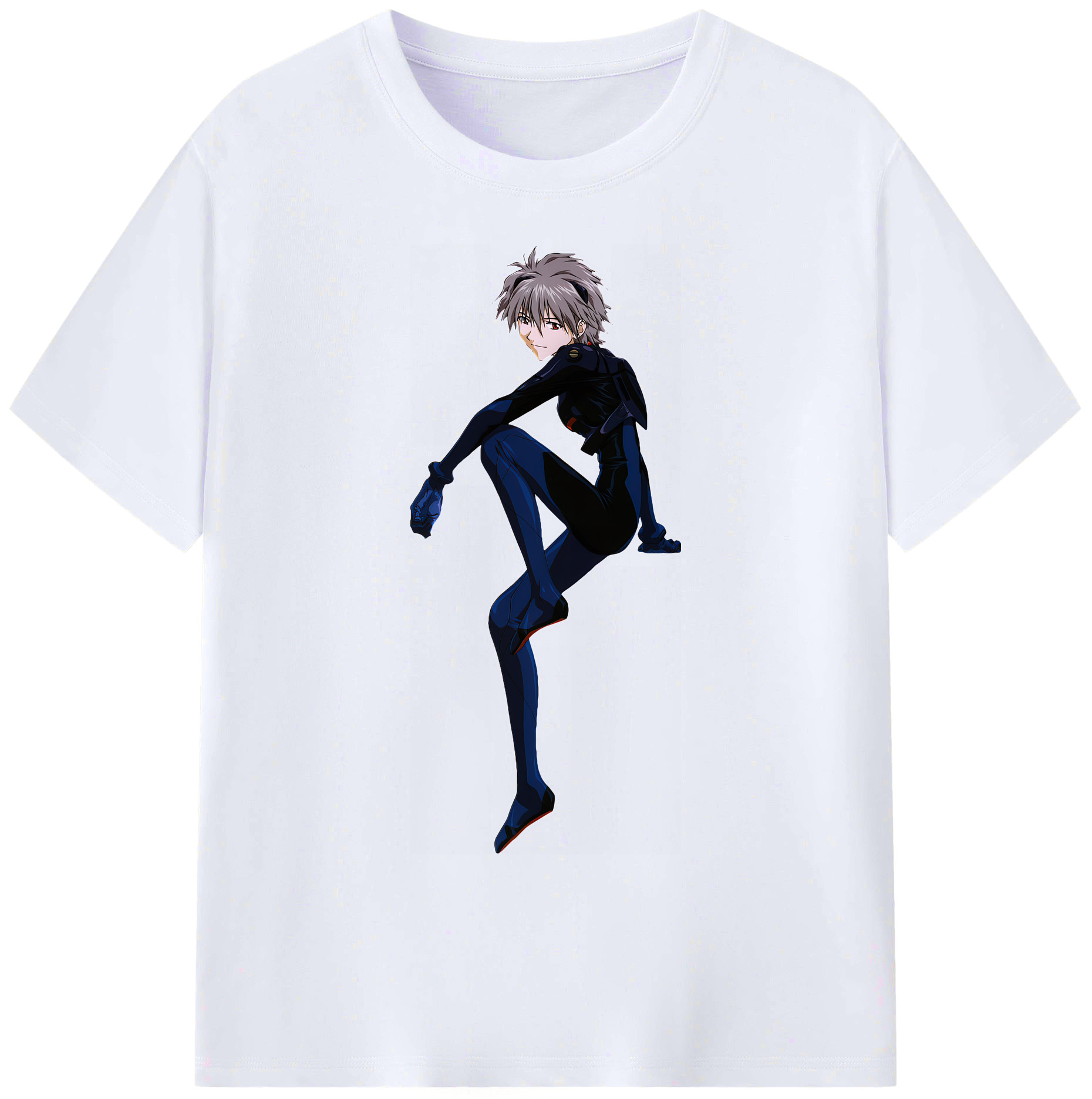 （画像用） EVA 新世紀エヴァンゲリオン 綿100％ メンズ半袖Tシャツ｜肌触りやわらか＆通気性