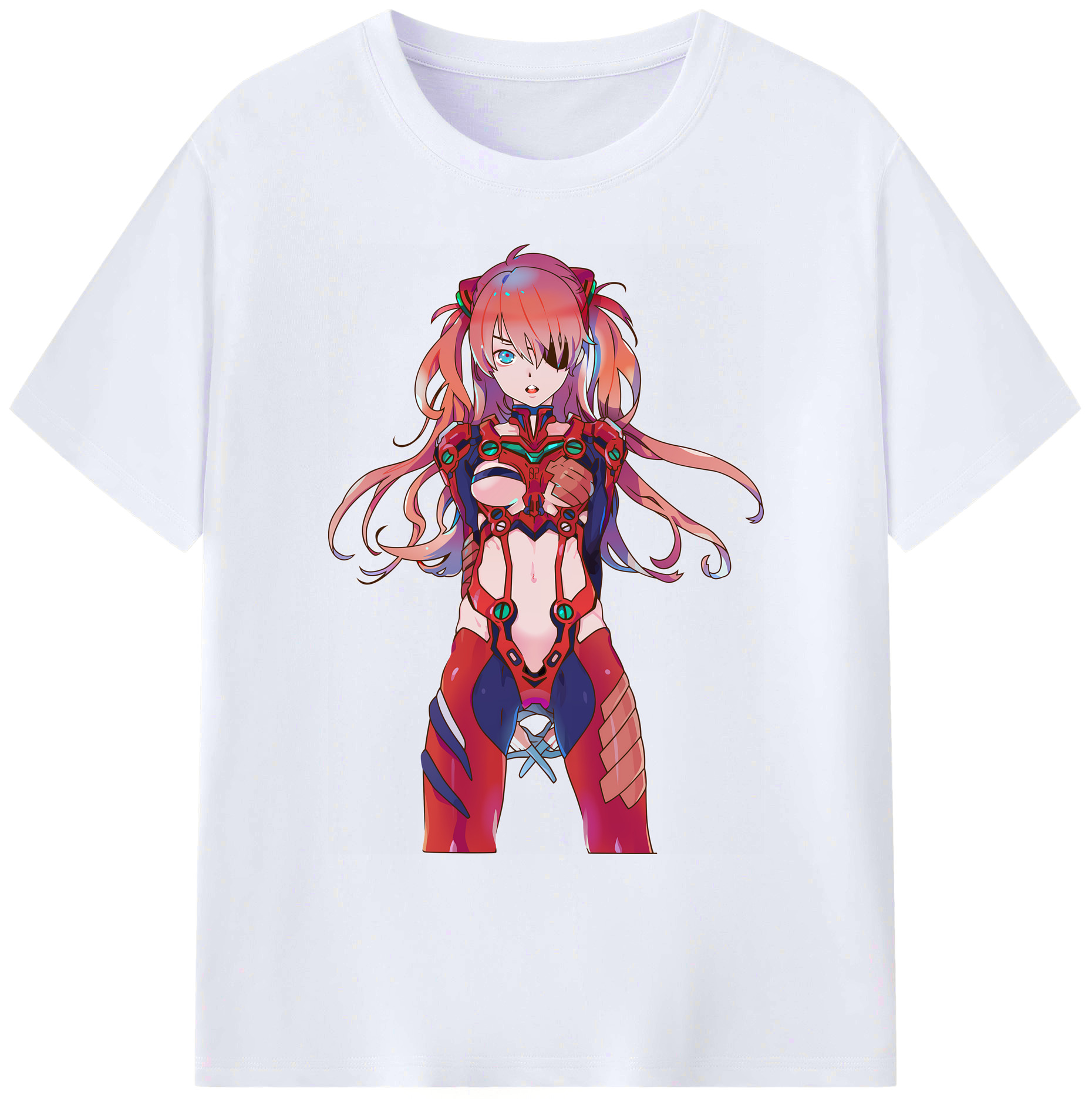 （画像用） EVA 新世紀エヴァンゲリオン 綿100％ メンズ半袖Tシャツ｜肌触りやわらか＆通気性