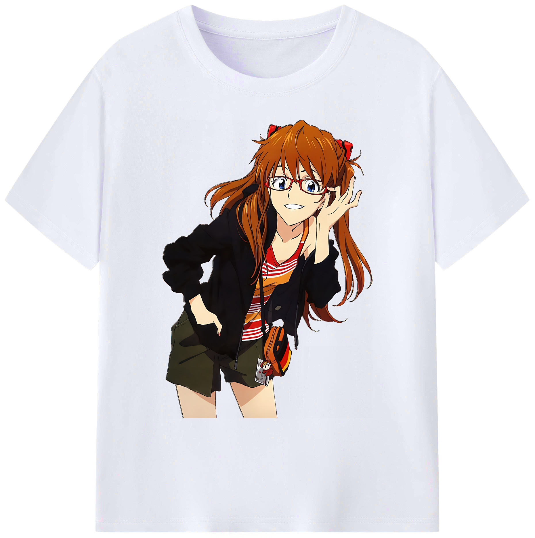 （画像用） EVA 新世紀エヴァンゲリオン 綿100％ メンズ半袖Tシャツ｜肌触りやわらか＆通気性