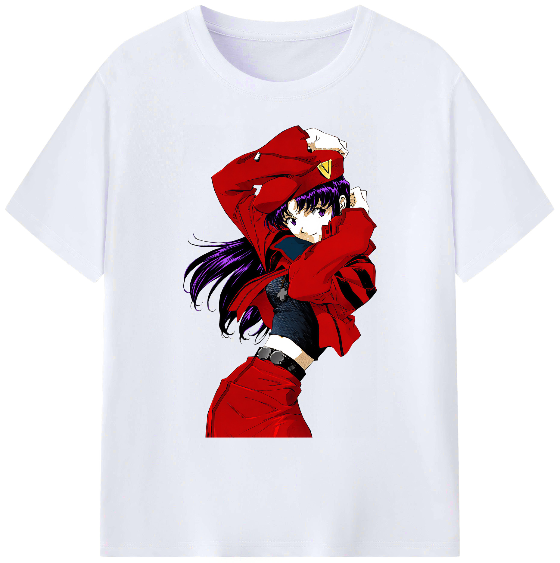 （画像用） EVA 新世紀エヴァンゲリオン 綿100％ メンズ半袖Tシャツ｜肌触りやわらか＆通気性