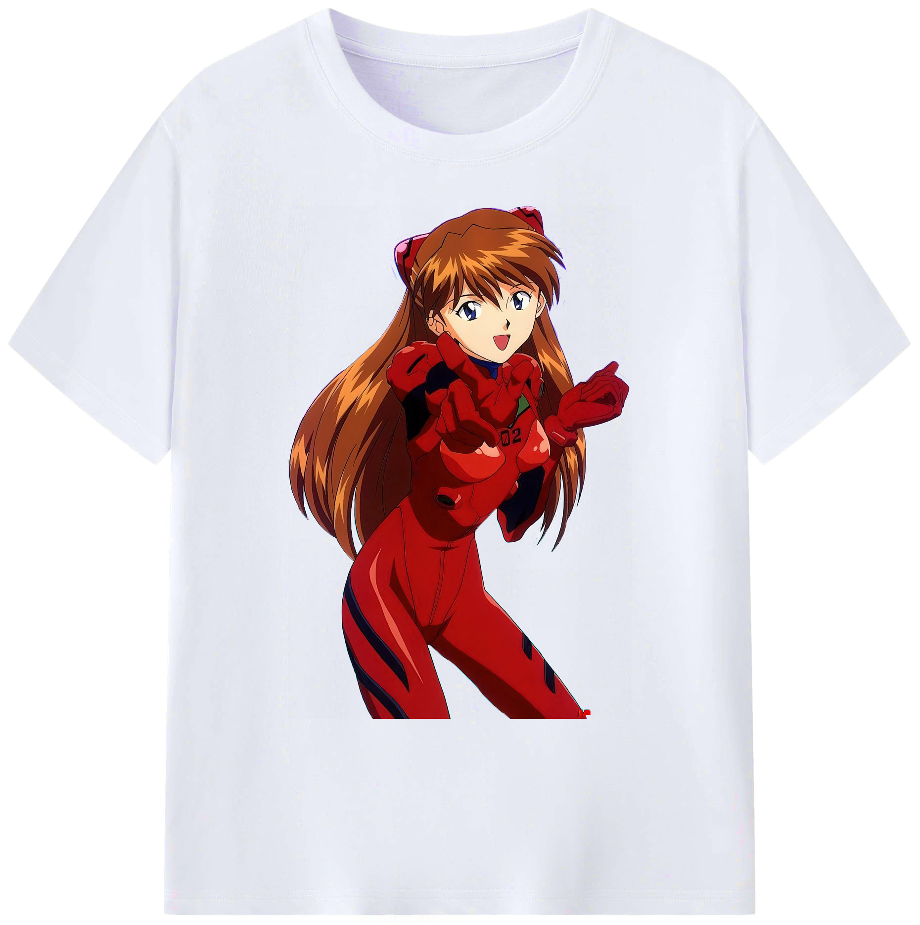 （画像用） EVA 新世紀エヴァンゲリオン 綿100％ メンズ半袖Tシャツ｜肌触りやわらか＆通気性