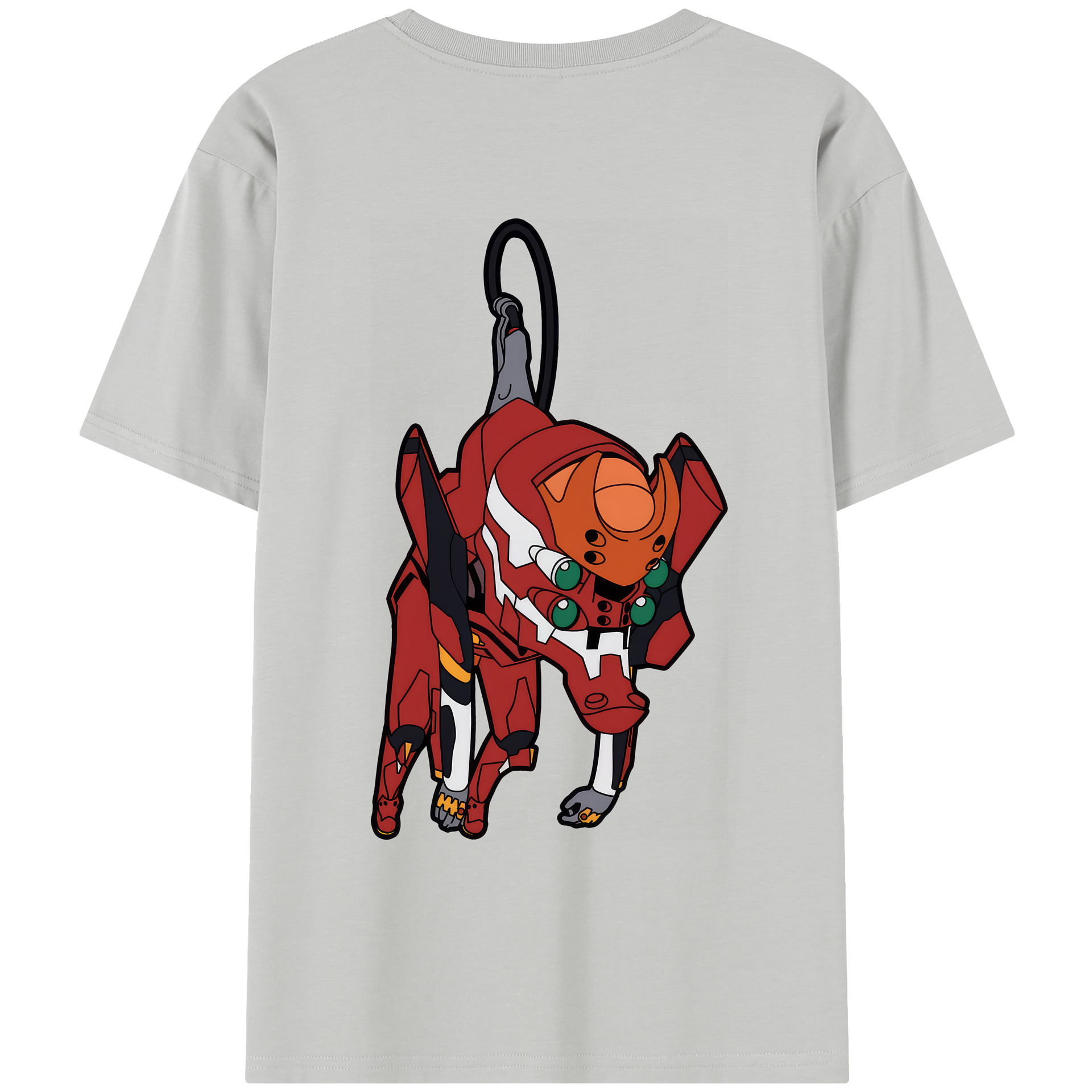 （画像用） EVA 新世紀エヴァンゲリオン レディース半袖Tシャツ(バックプリント)