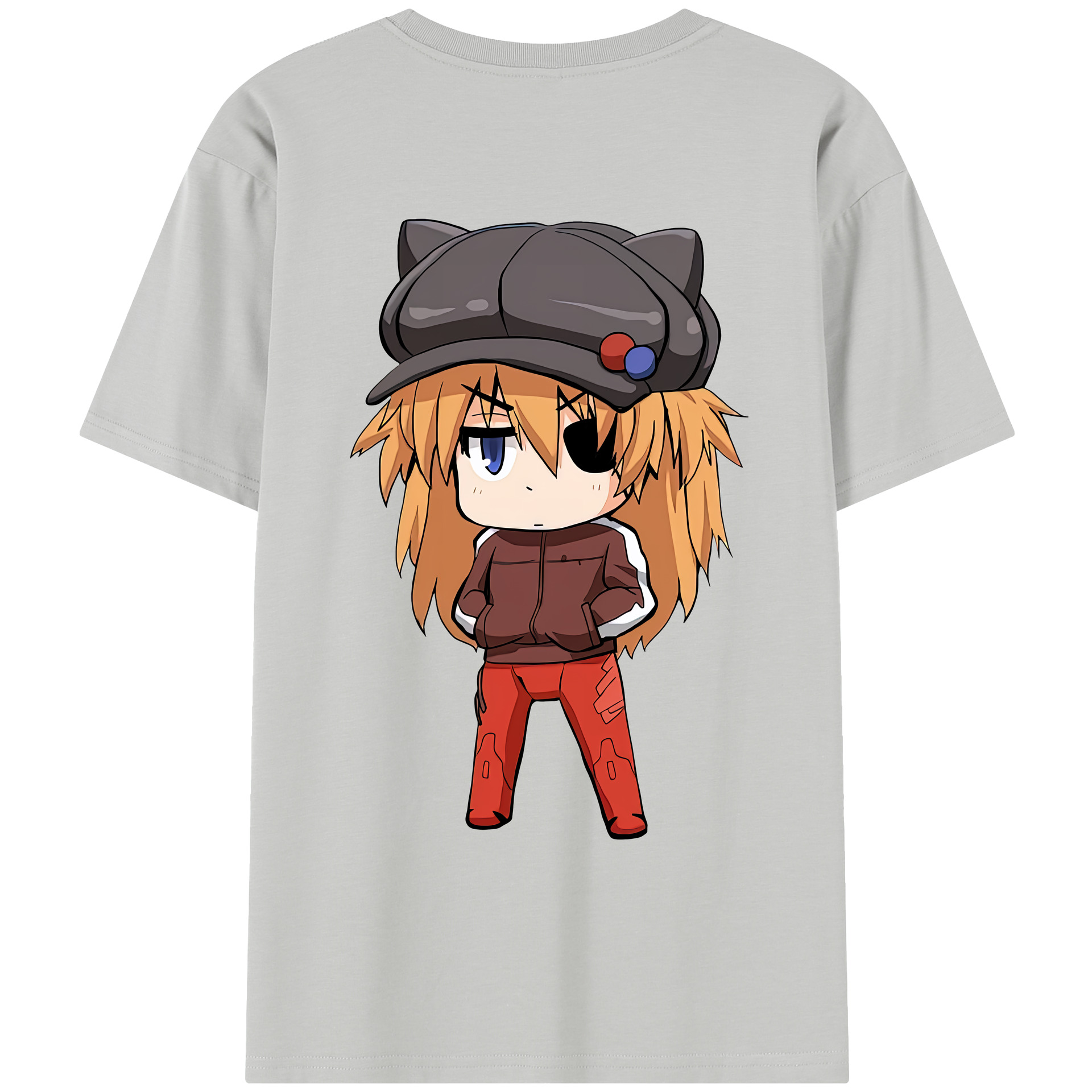 （画像用） EVA 新世紀エヴァンゲリオン レディース半袖Tシャツ(バックプリント)