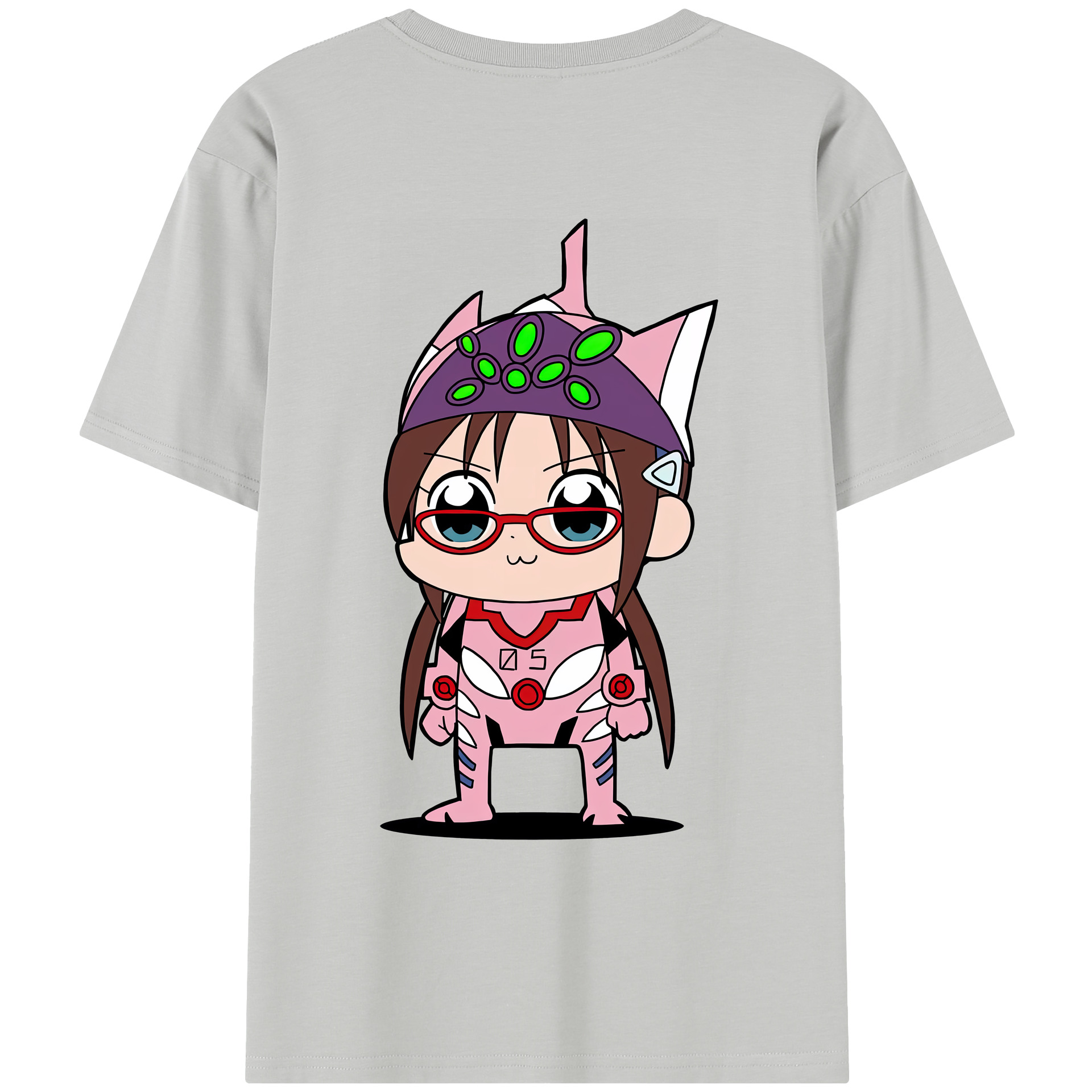 （画像用） EVA 新世紀エヴァンゲリオン レディース半袖Tシャツ(バックプリント)