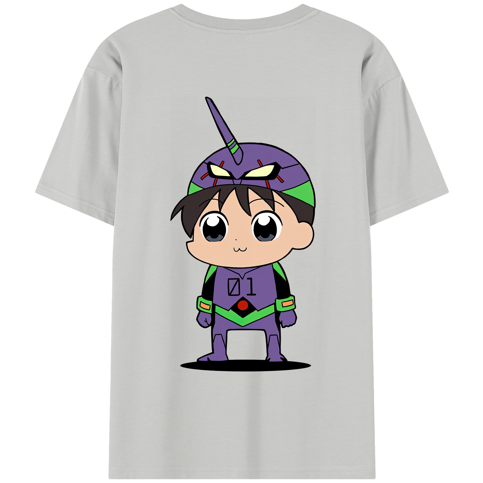 （画像用） EVA 新世紀エヴァンゲリオン レディース半袖Tシャツ(バックプリント)