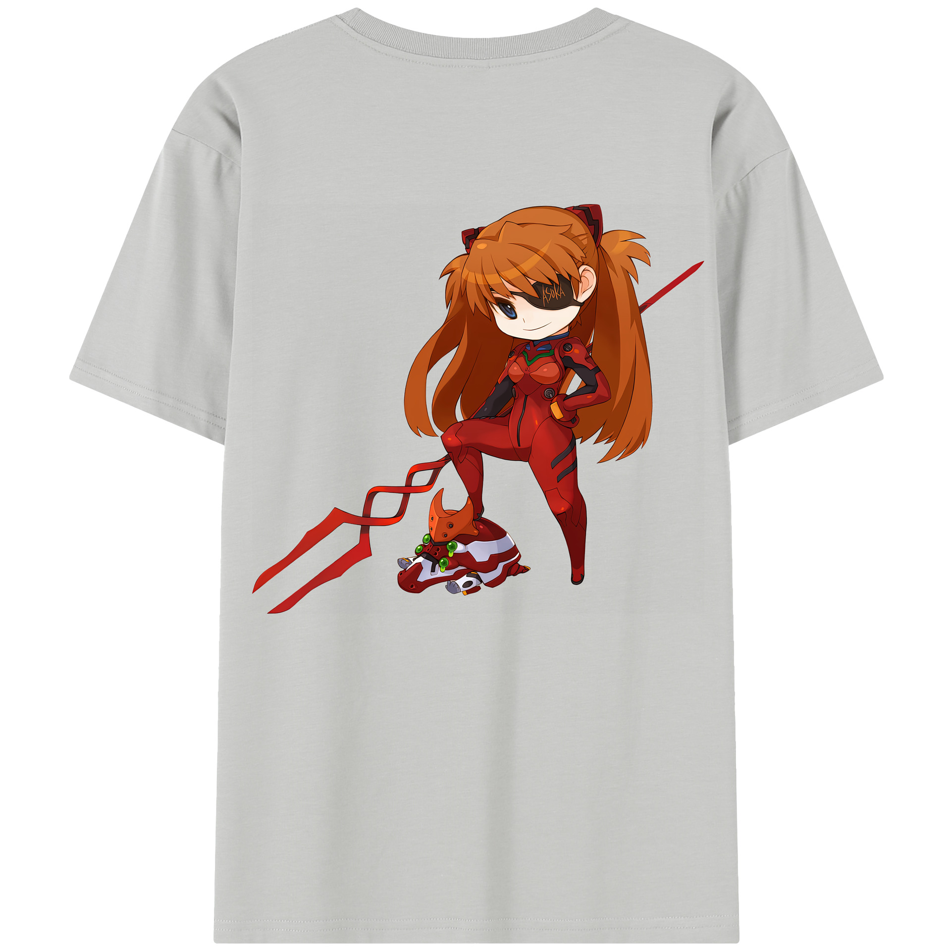 （画像用） EVA 新世紀エヴァンゲリオン レディース半袖Tシャツ(バックプリント)