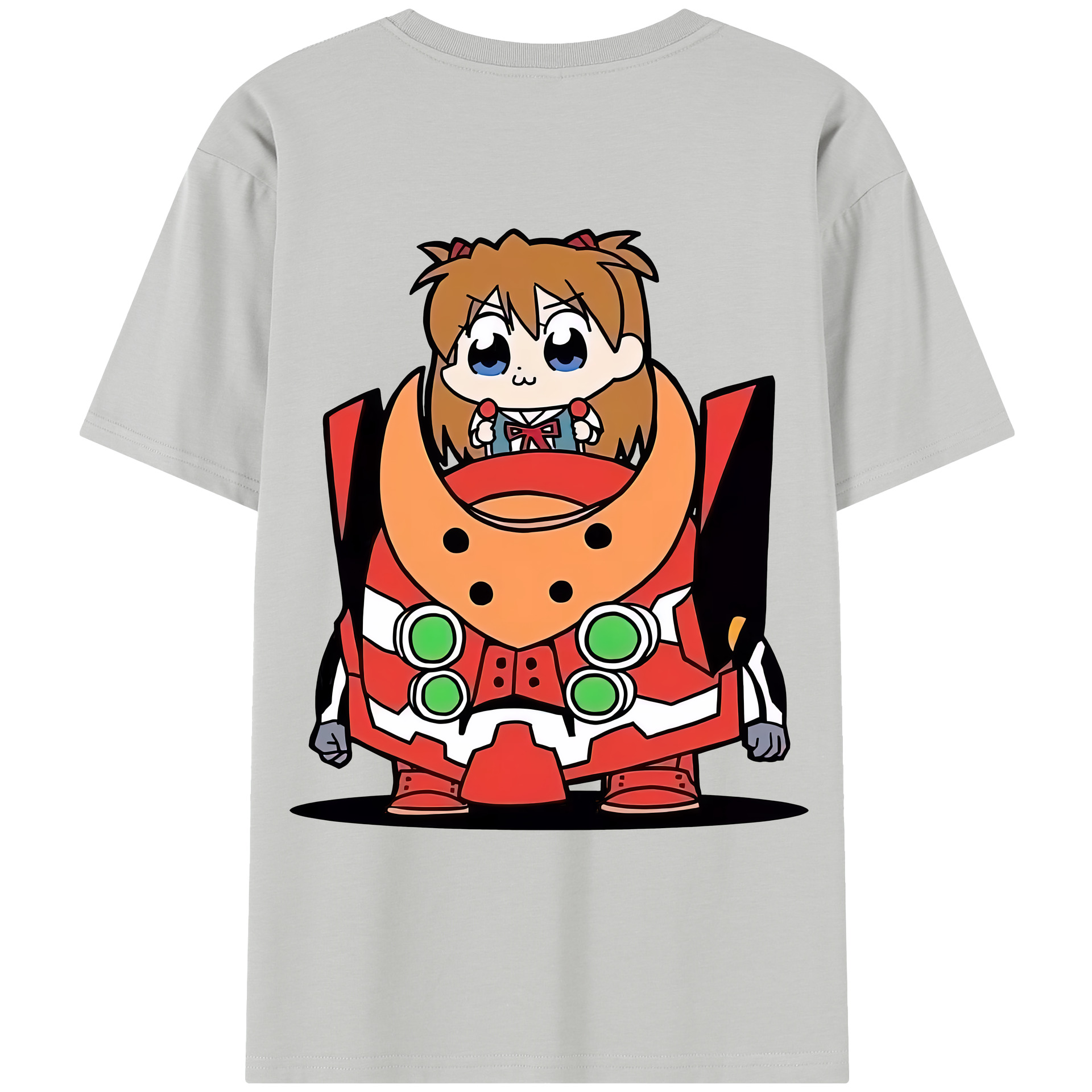 （画像用） EVA 新世紀エヴァンゲリオン レディース半袖Tシャツ(バックプリント)