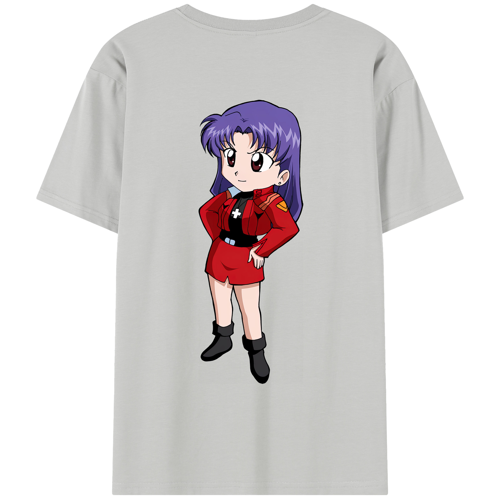 （画像用） EVA 新世紀エヴァンゲリオン レディース半袖Tシャツ(バックプリント)
