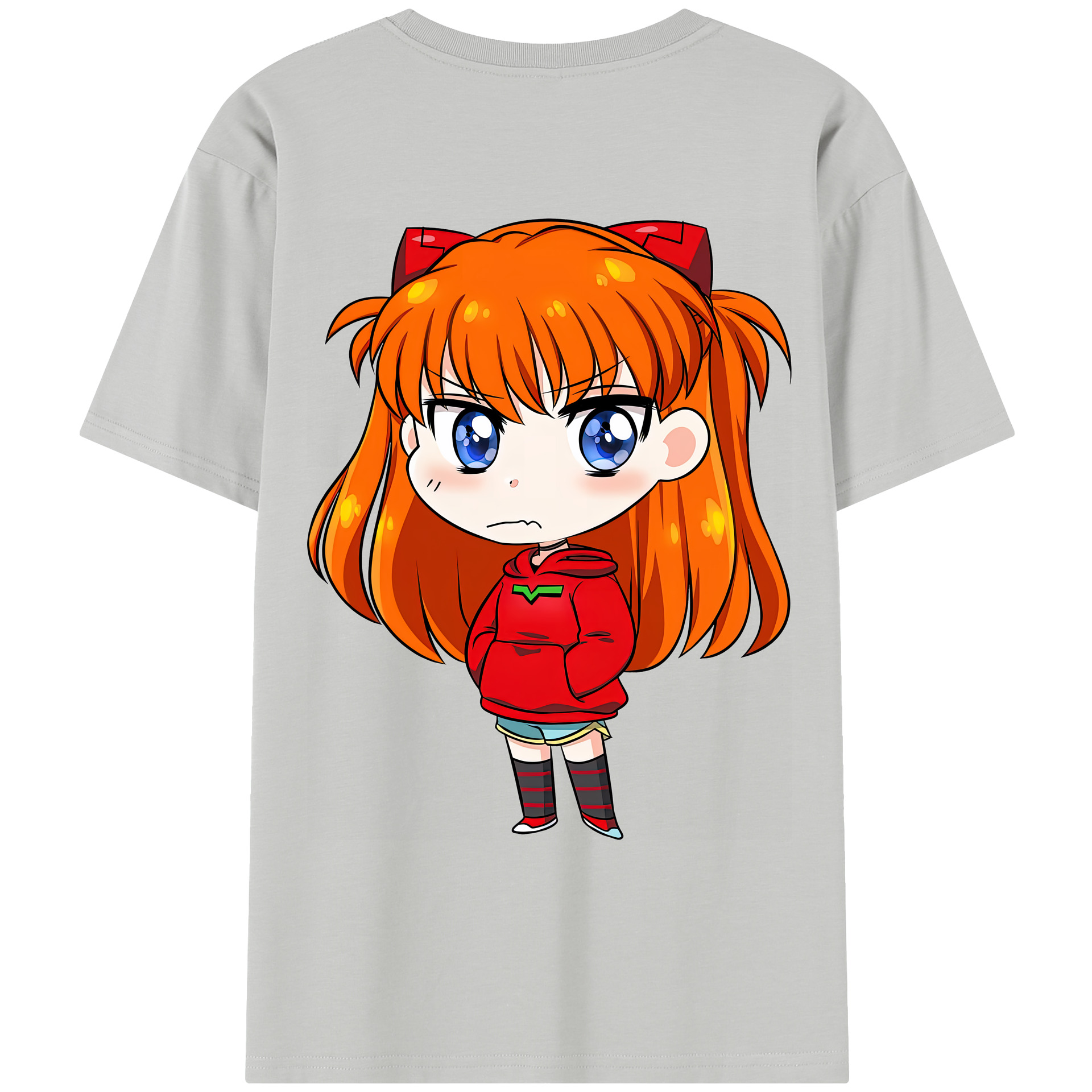 （画像用） EVA 新世紀エヴァンゲリオン レディース半袖Tシャツ(バックプリント)