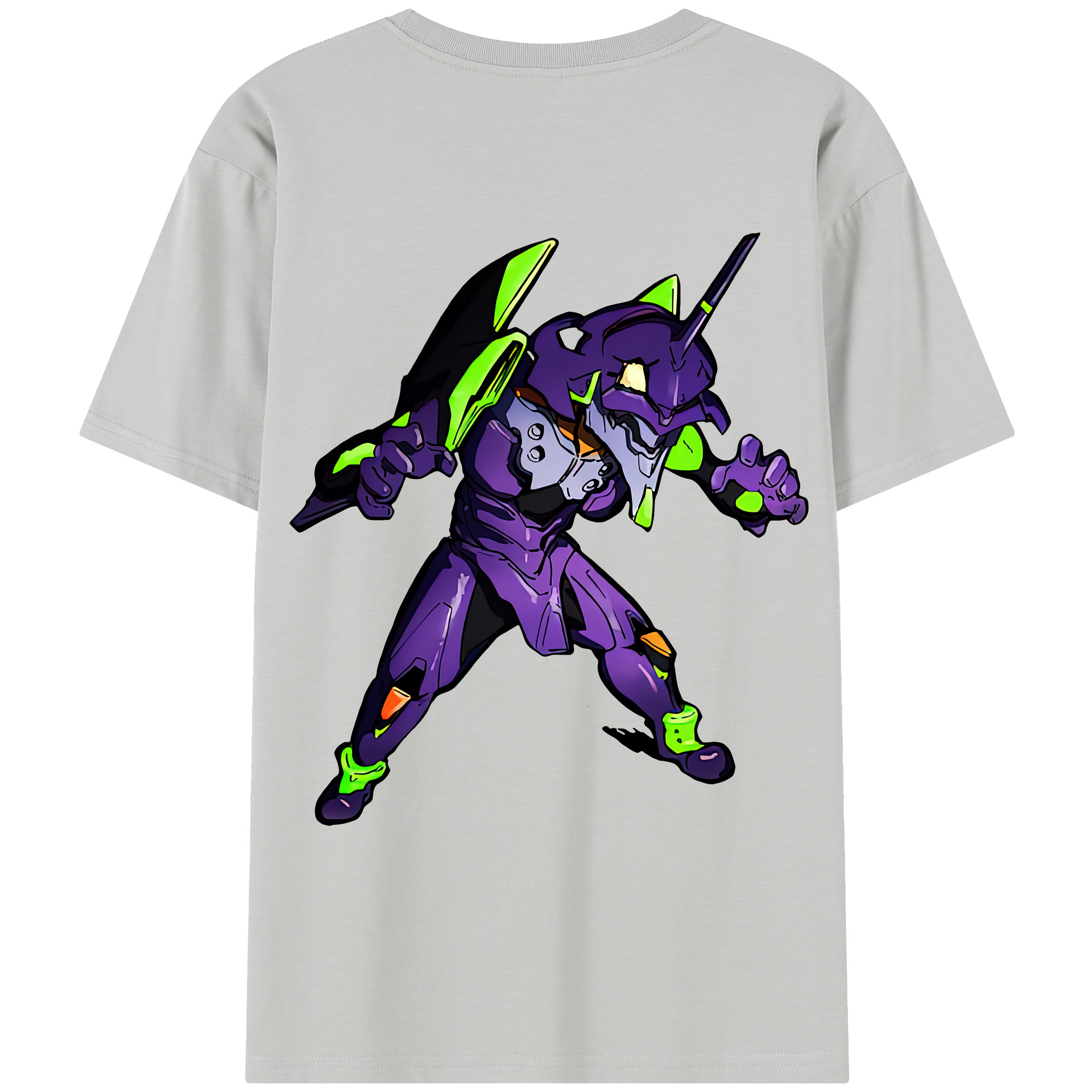 （画像用） EVA 新世紀エヴァンゲリオン レディース半袖Tシャツ(バックプリント)