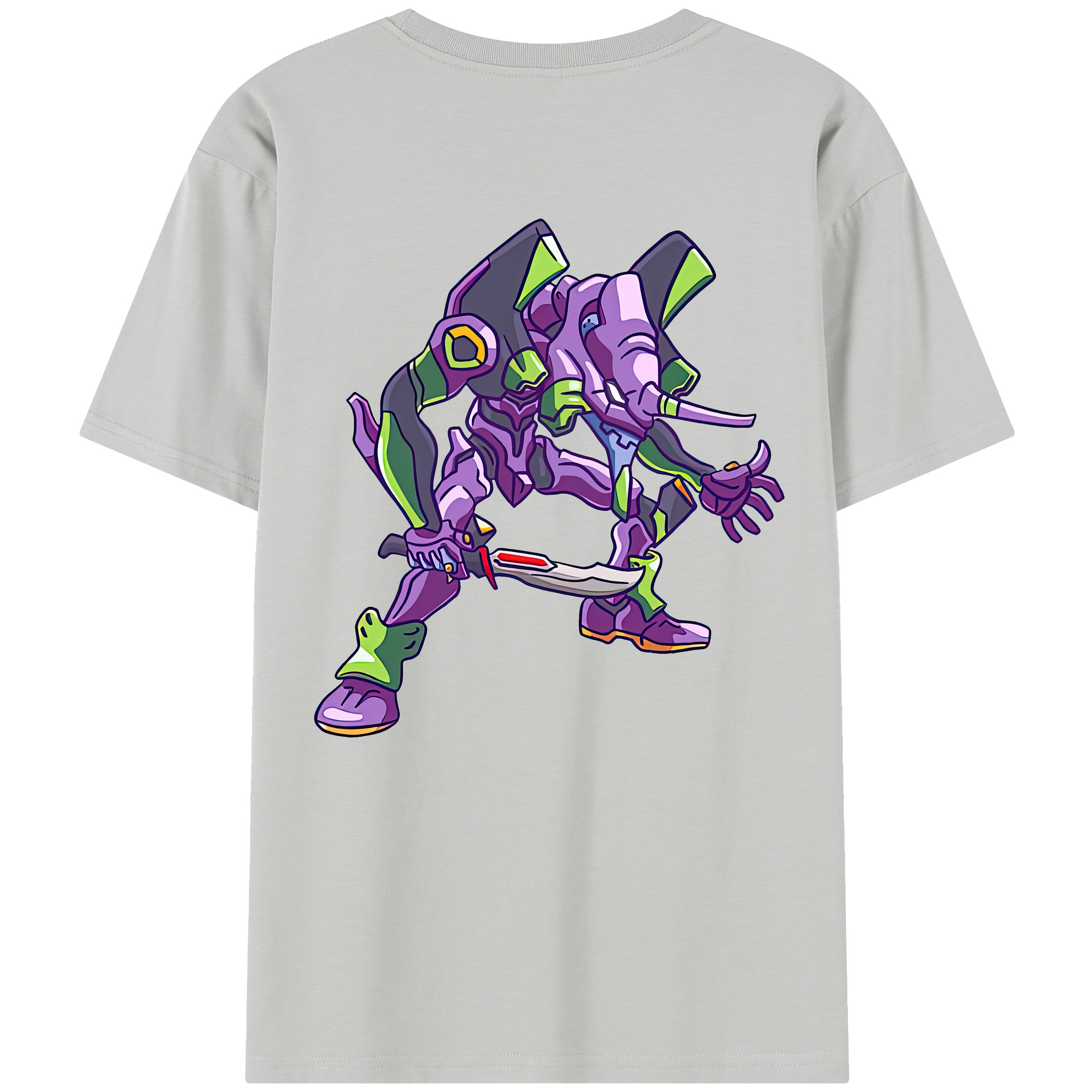 （画像用） EVA 新世紀エヴァンゲリオン レディース半袖Tシャツ(バックプリント)