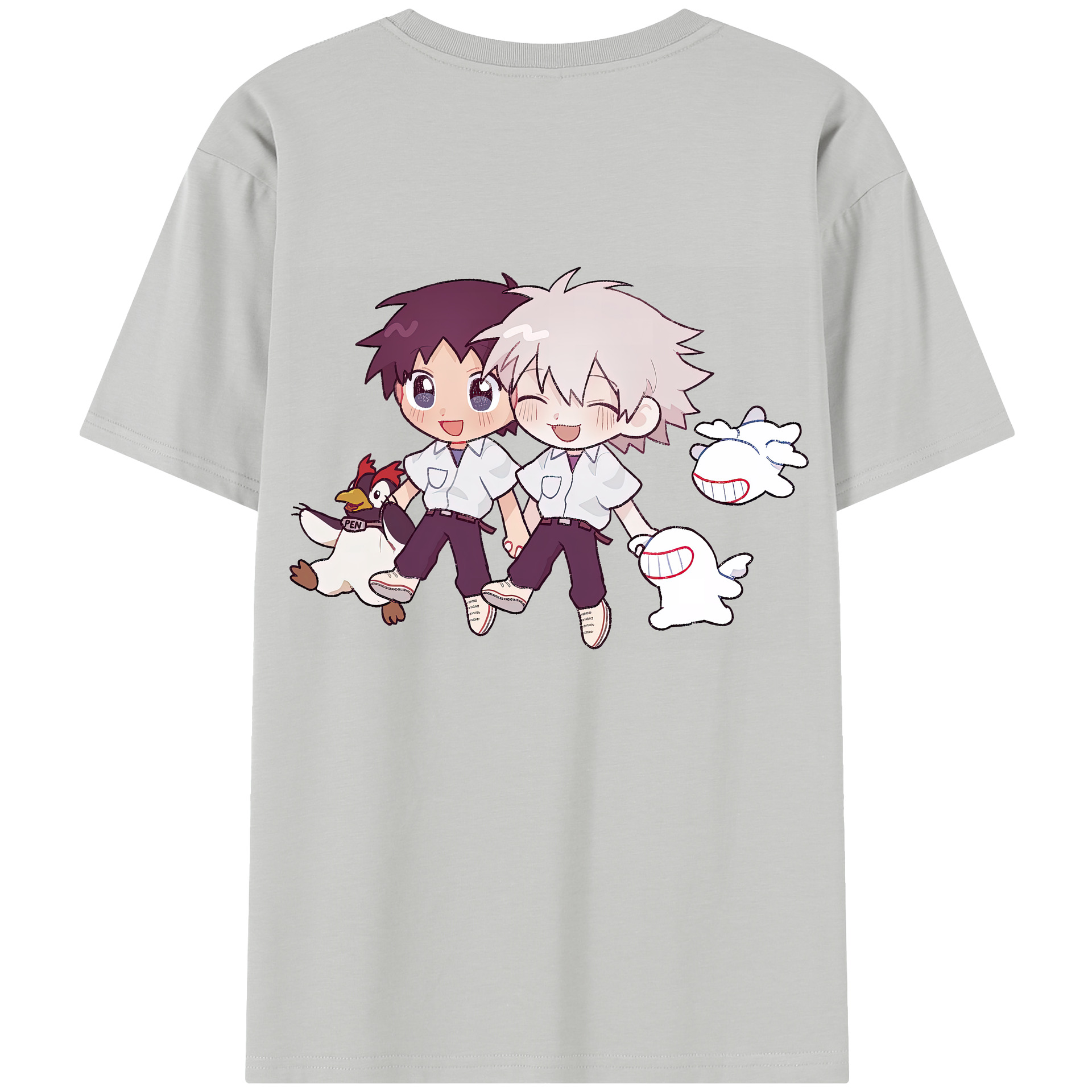 （画像用） EVA 新世紀エヴァンゲリオン レディース半袖Tシャツ(バックプリント)