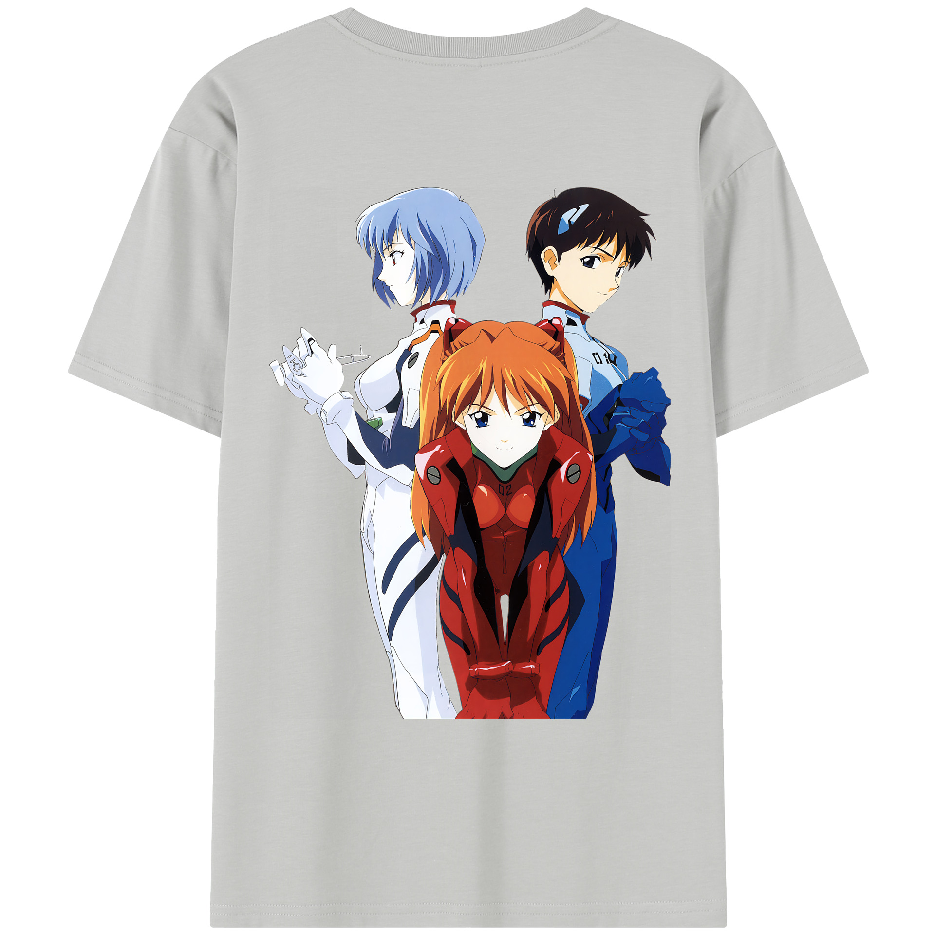 （画像用） EVA 新世紀エヴァンゲリオン レディース半袖Tシャツ(バックプリント)