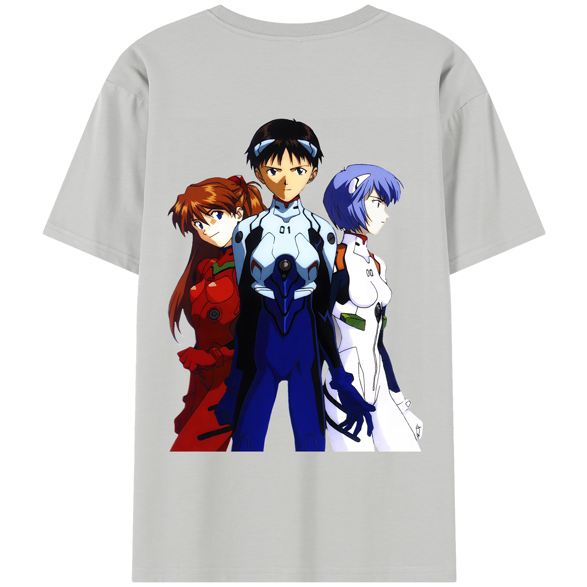 （画像用） EVA 新世紀エヴァンゲリオン レディース半袖Tシャツ(バックプリント)