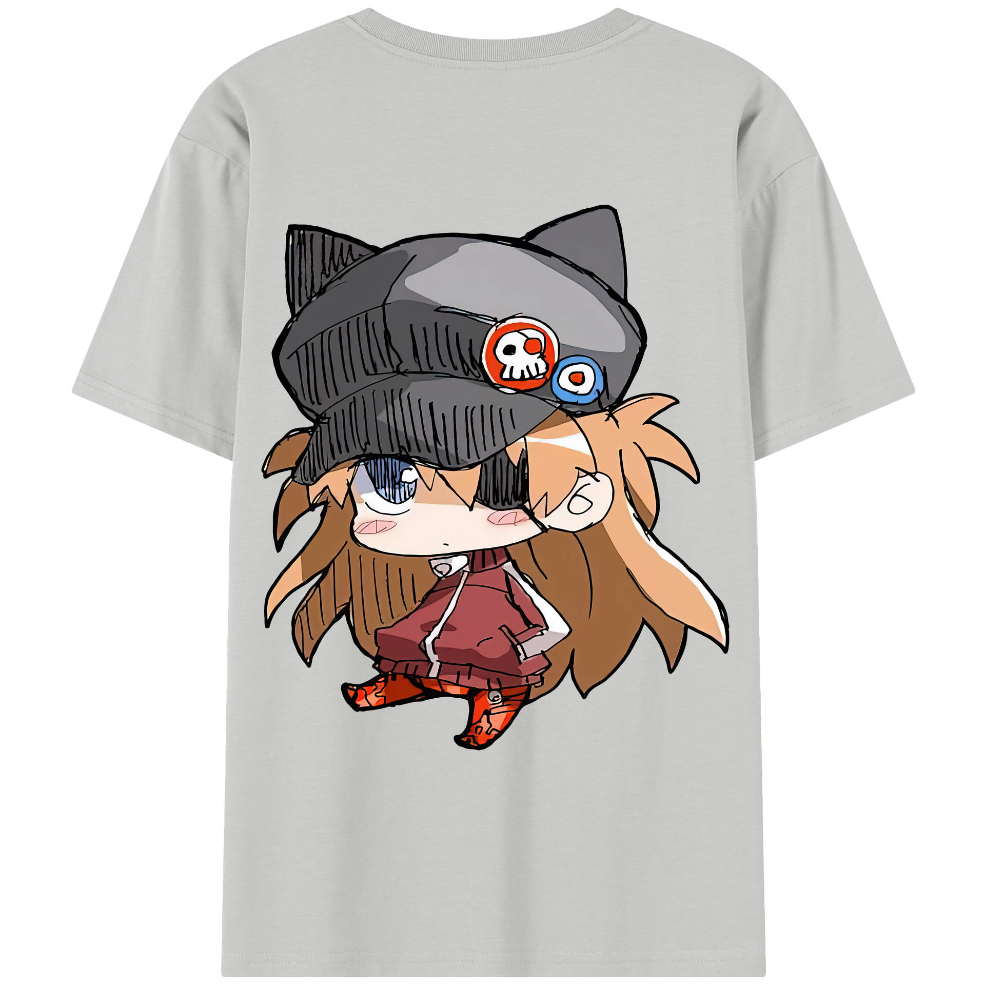 （画像用） EVA 新世紀エヴァンゲリオン レディース半袖Tシャツ(バックプリント)